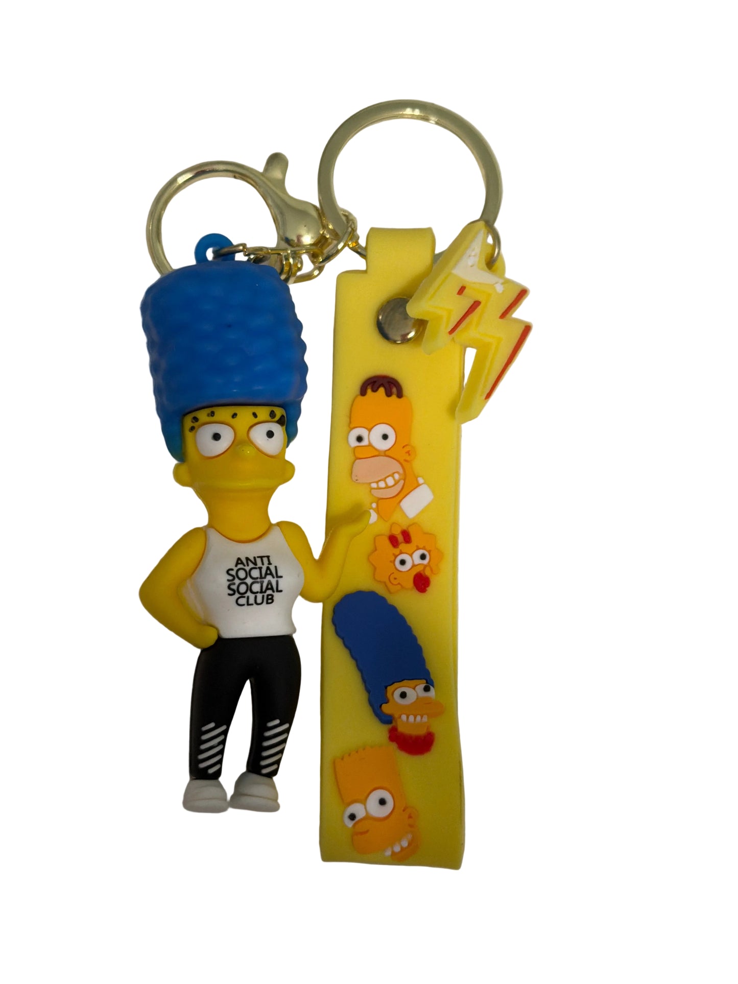 Marge , The Simpsons TV Themed PVC Keychain