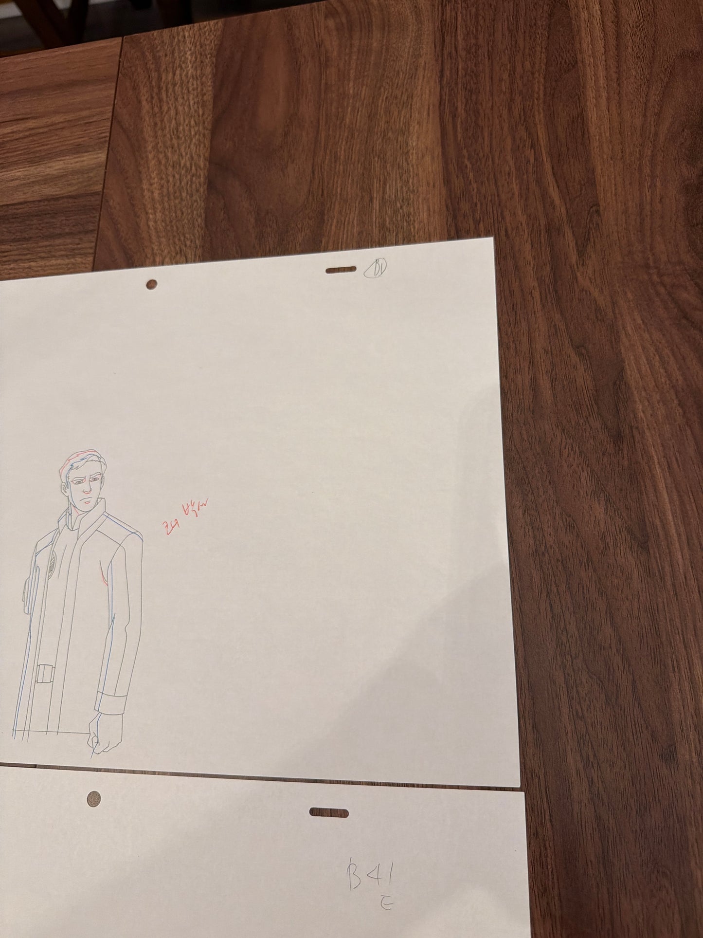 Ultimate Spider-Man Animated Series Original Production Art Lot - Peter Parker & Harry Osborn No COA