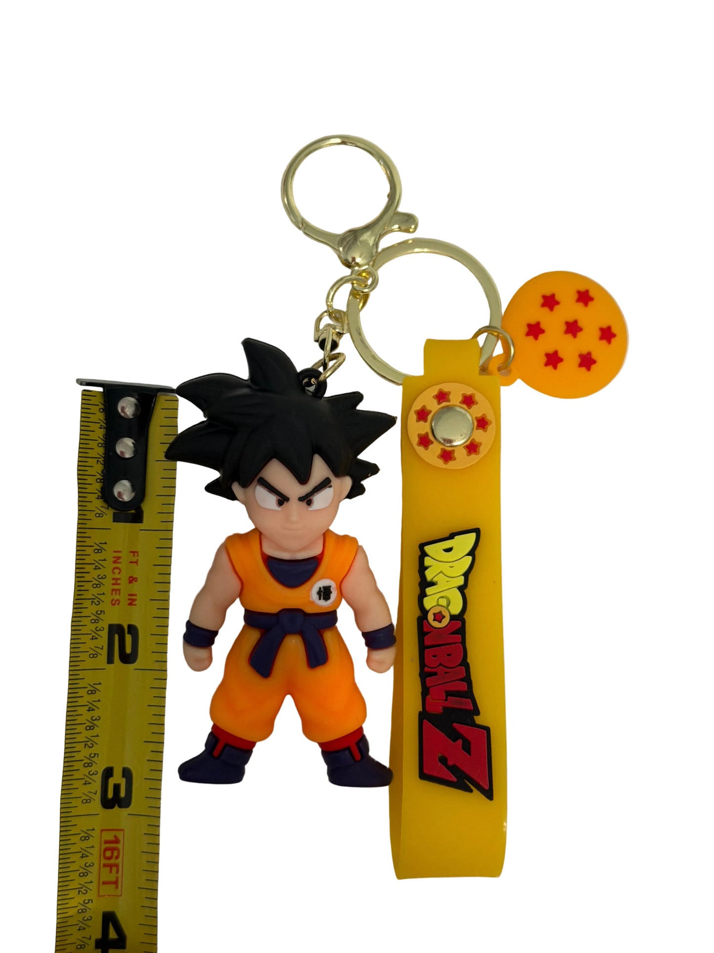 Goku SKU 1, Dragon Ball Z PVC Keychain
