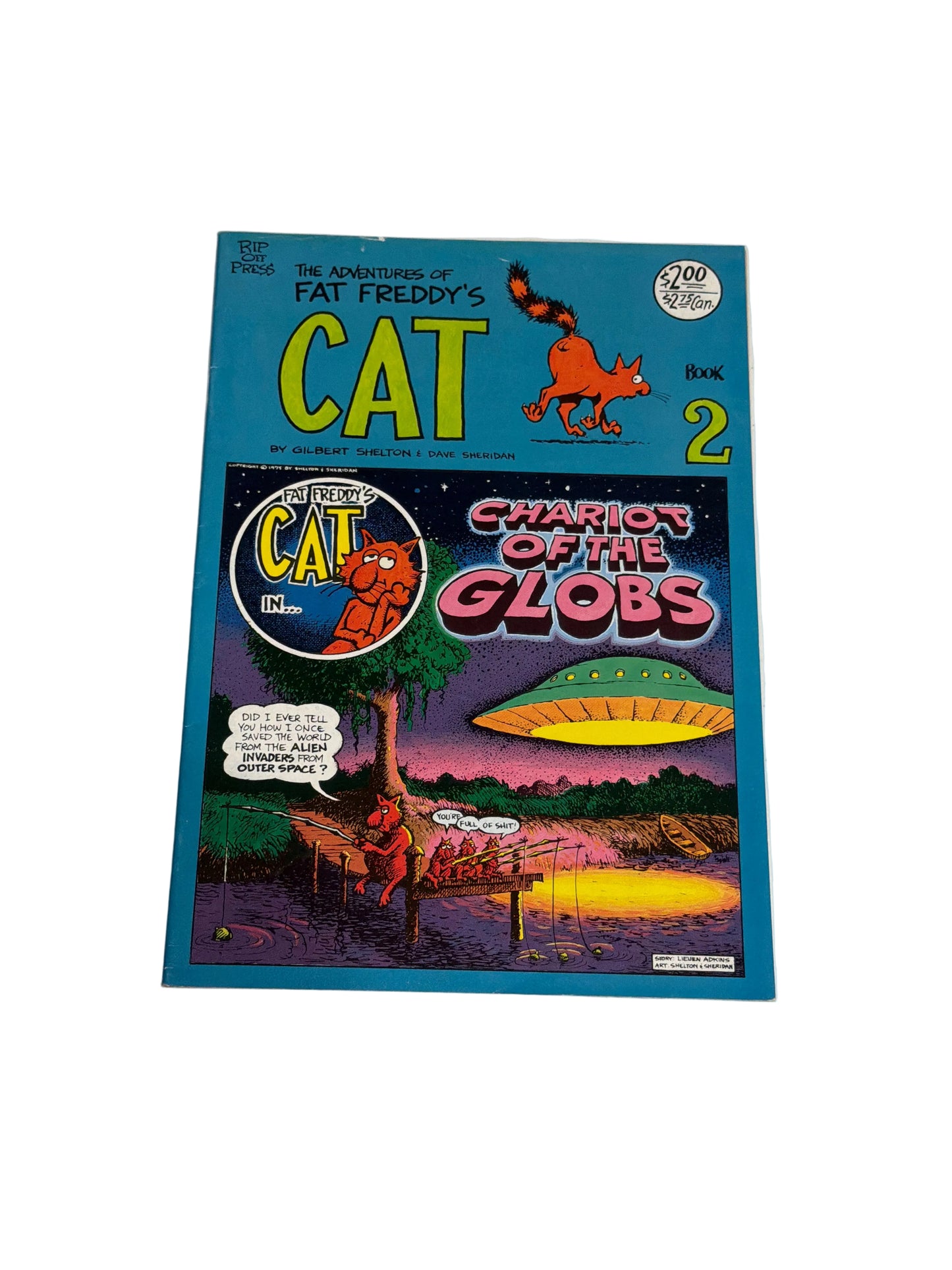 The Adventures Of Freddy's Cat #1, 2 & 4 Lot (3-Issue) Very Fine Condition Rip Off Press *