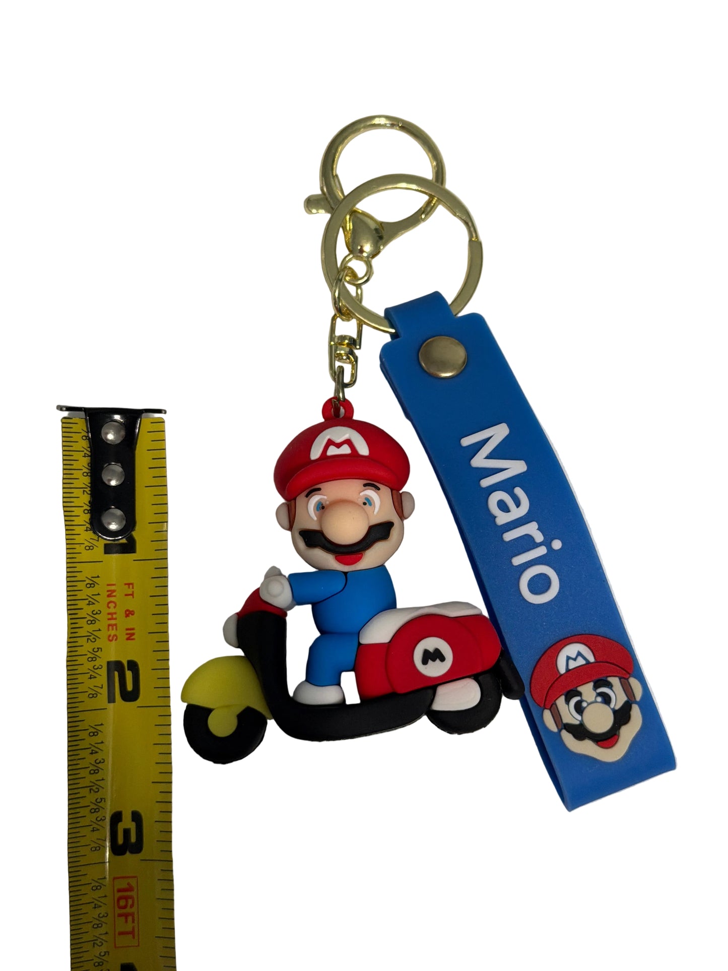 Super Mario Brothers SKU 3 TV Themed PVC Keychain