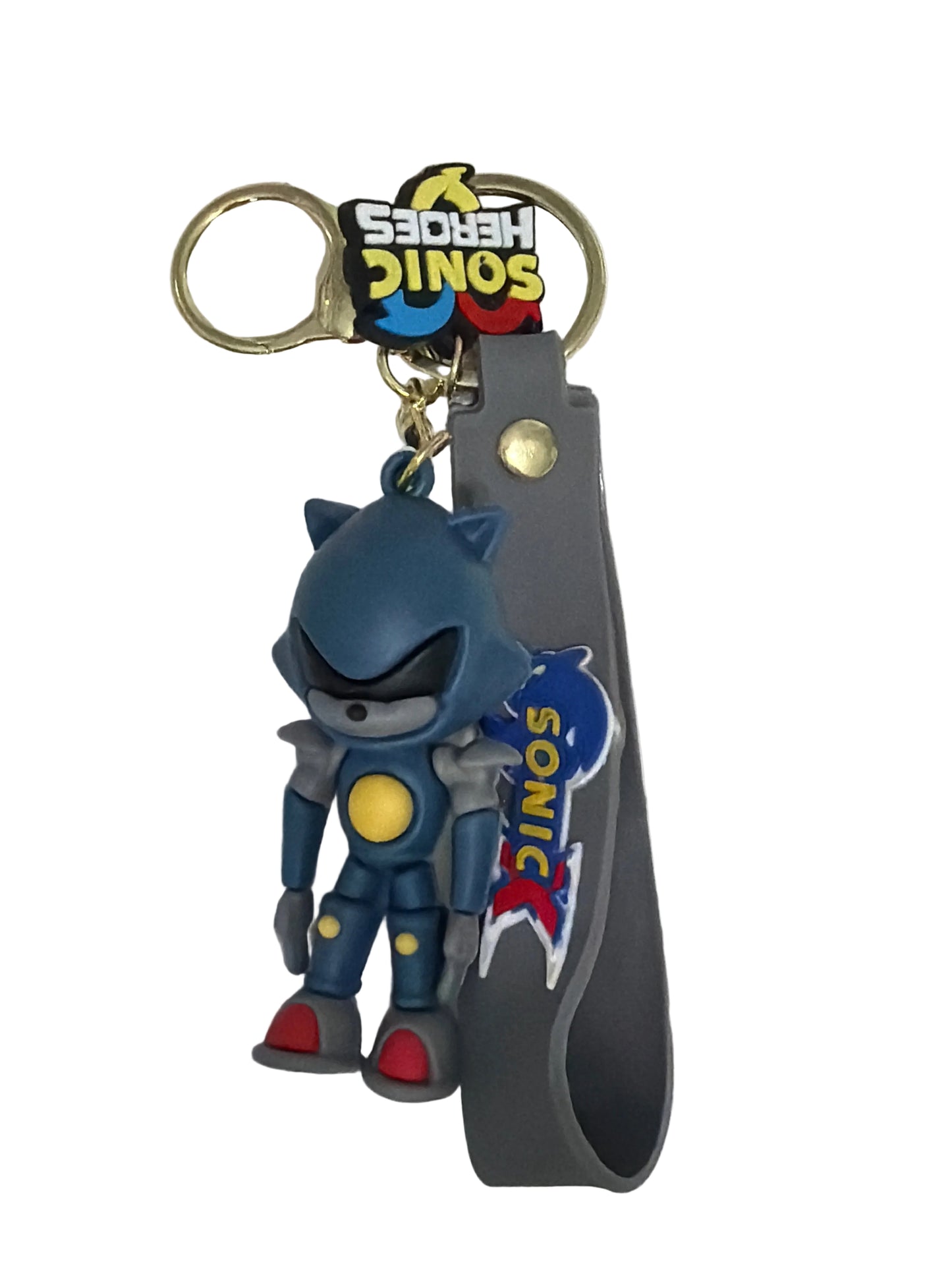 Sonic Metal, Sonic The Hedgehog ￼TV Themed PVC Keychain