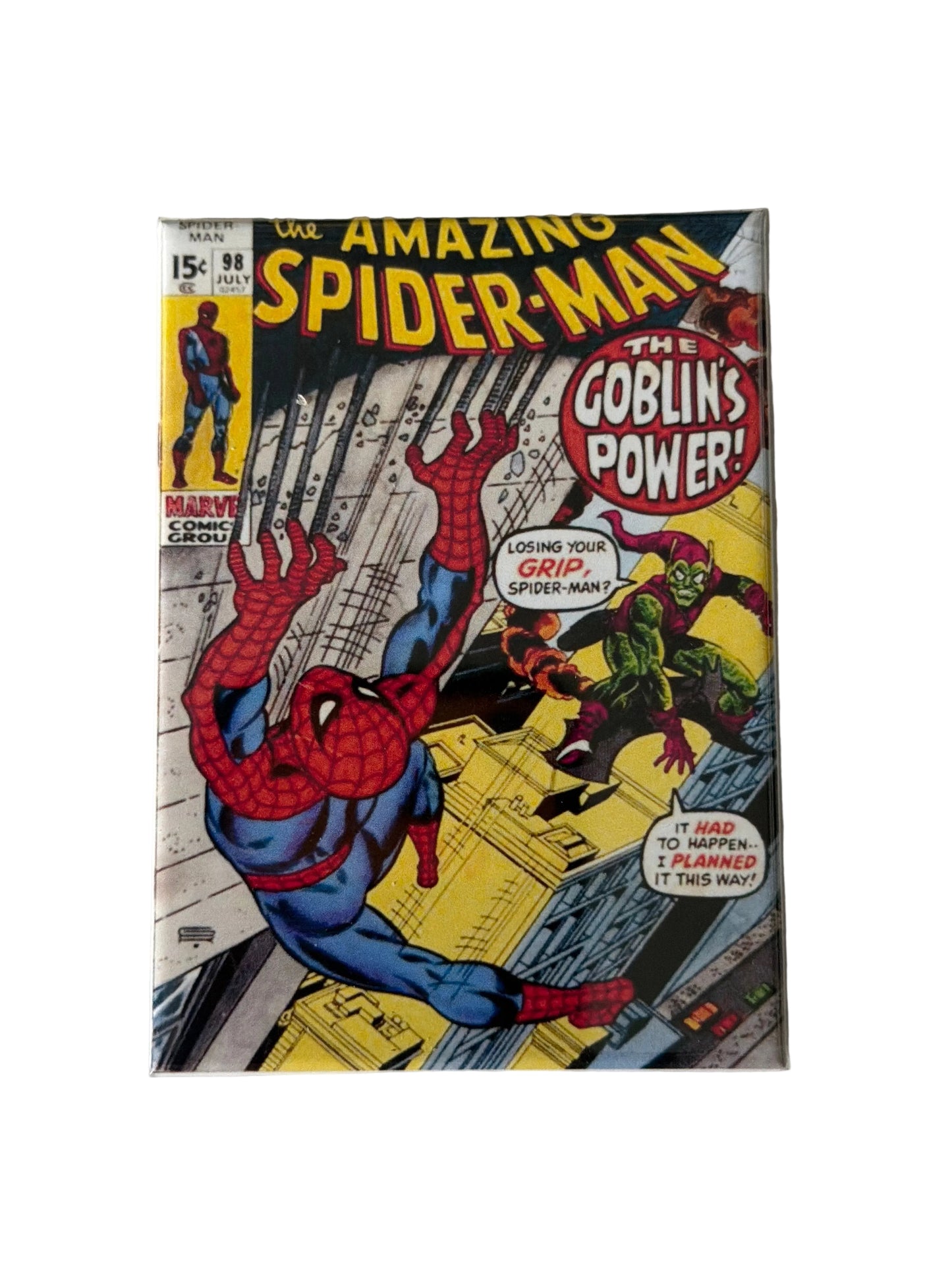 Amazing Spider-Man #98 Comic Cover Magnet (3.5 x 2.5 inch)