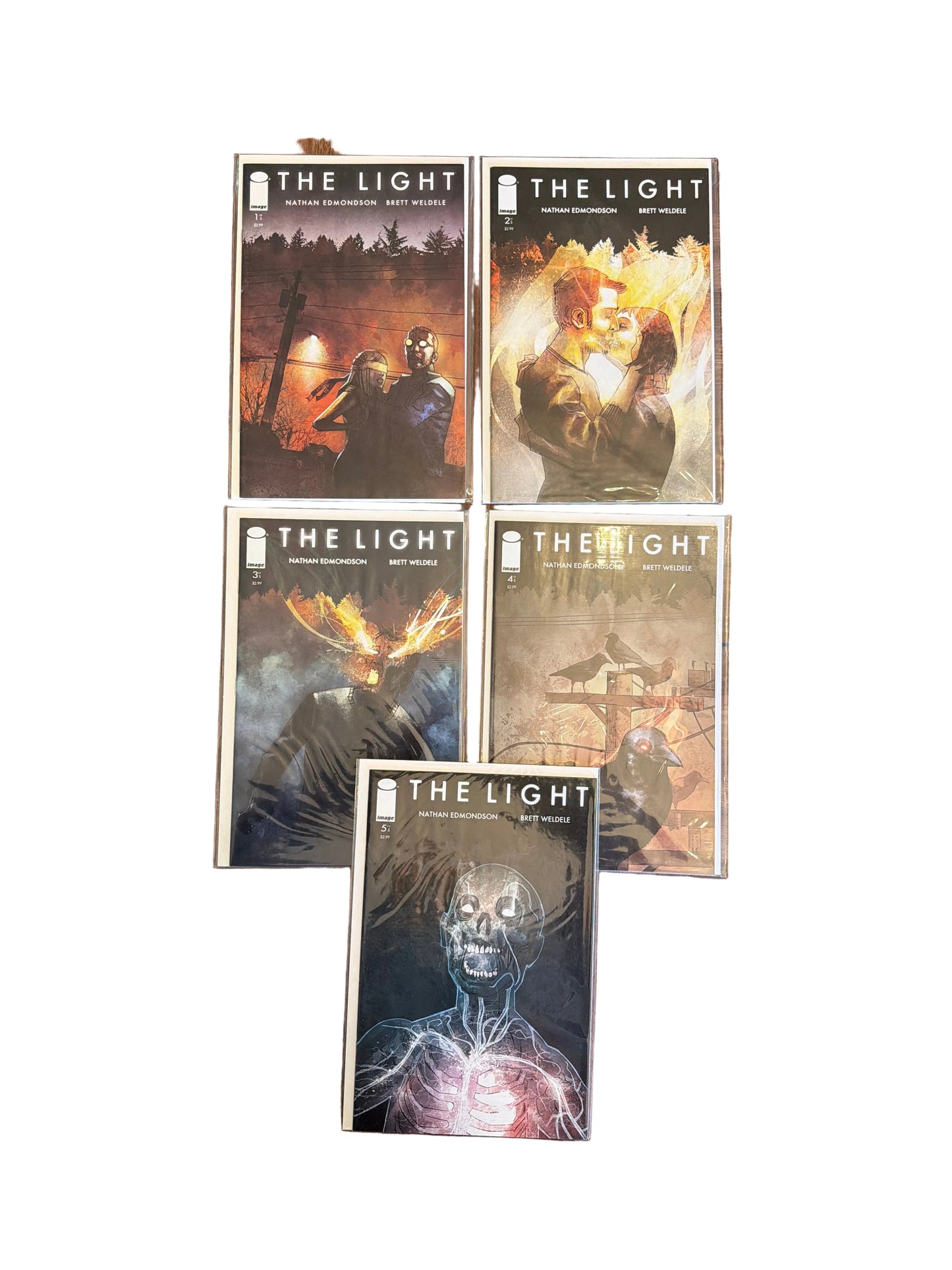Image Comics The Light Mini Series 1-5 Near Mint Condition*
