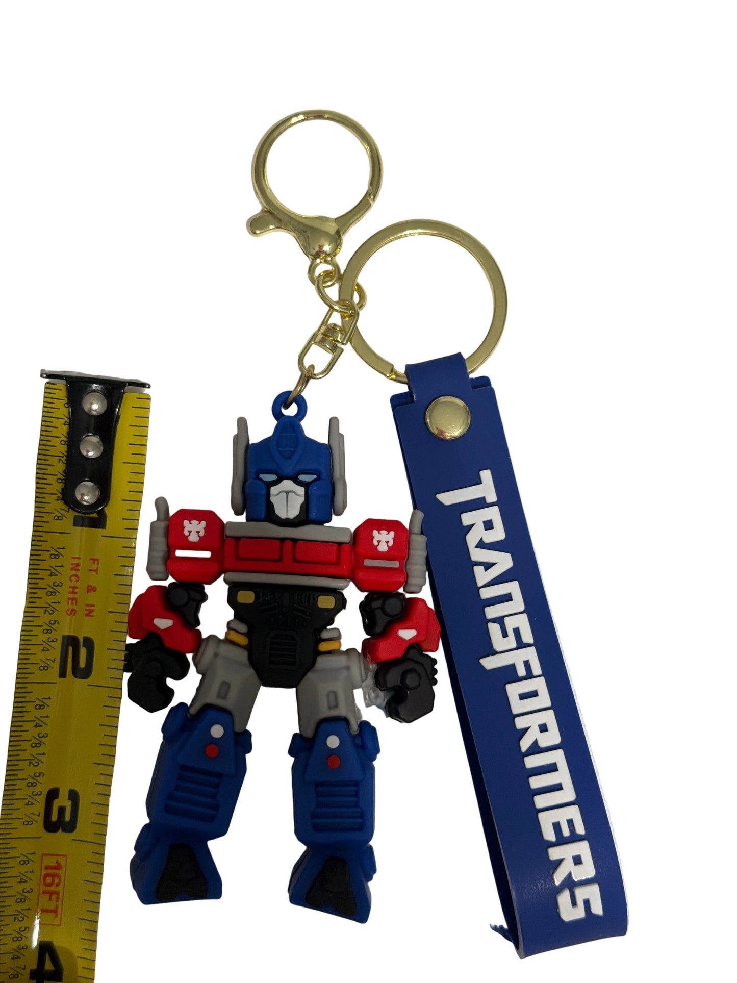 Optimus Prime PVC Keychain — Transformers Collectible