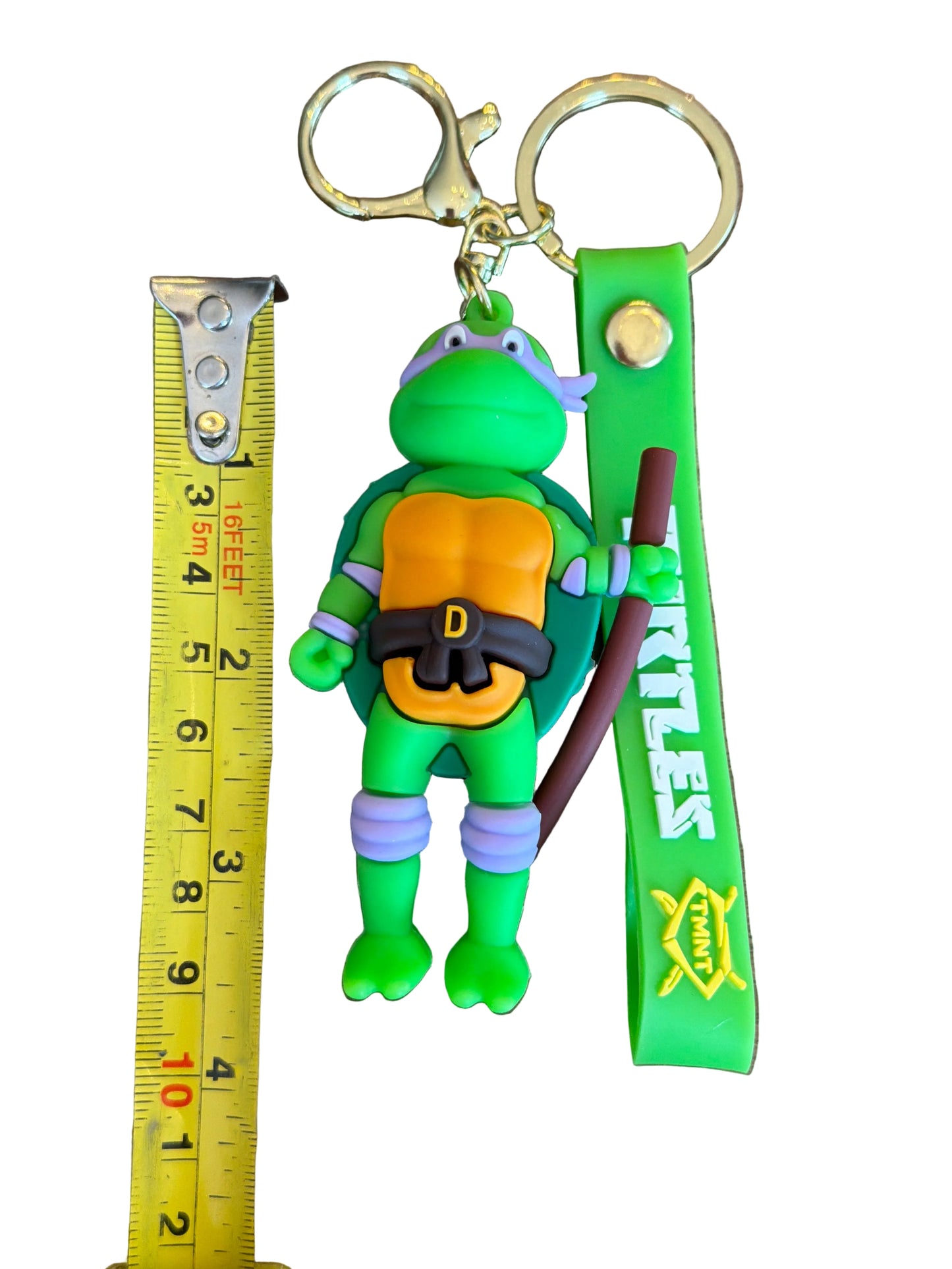 Teenage Mutant Ninja Turtles Donatello Super Hero PVC Keychain