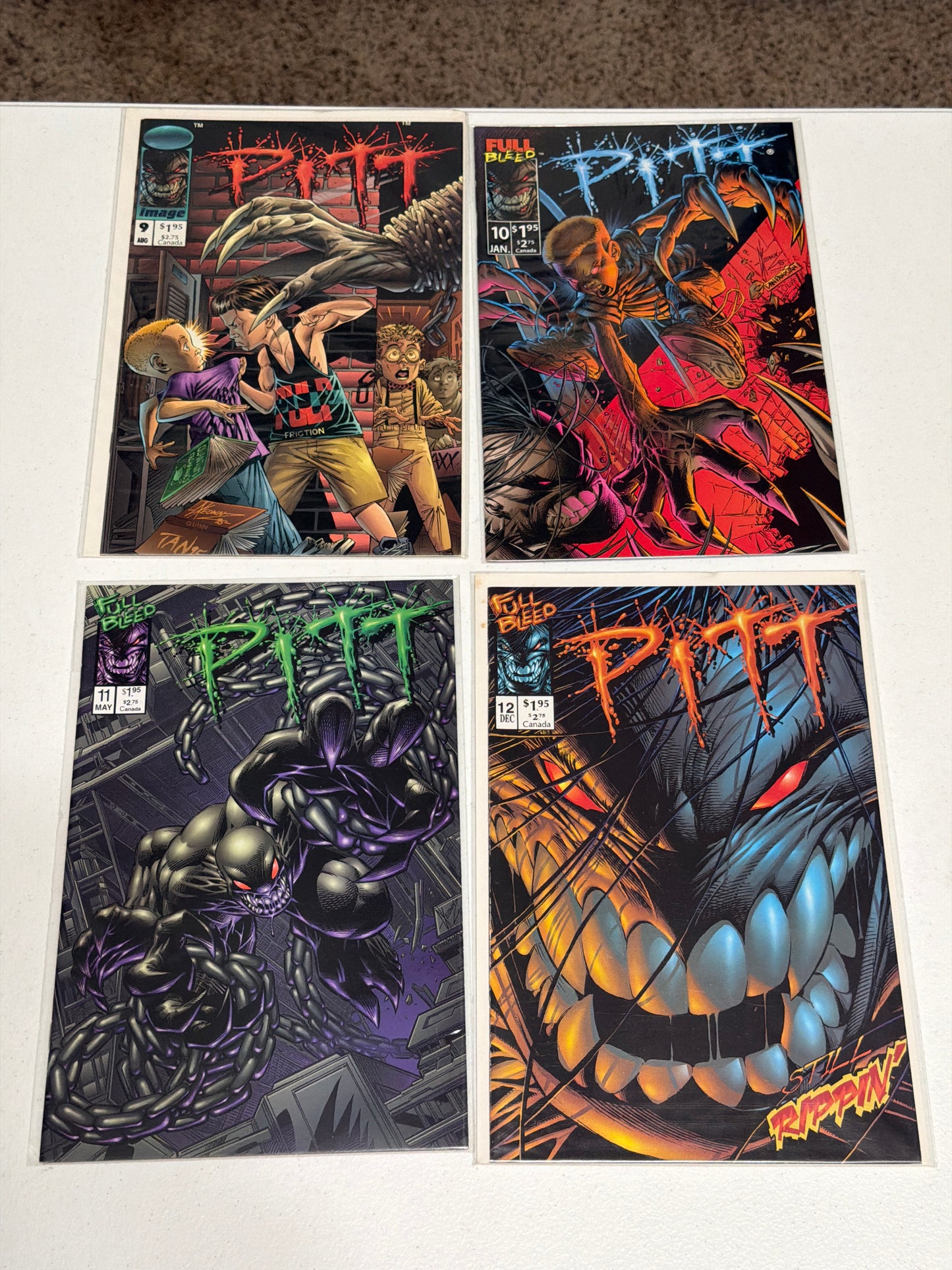 PITT #1-13, #15, #17 + In the Blood One-Shot (1993-2000) Image Comics | Lot of 16 | Near Mint Condition *