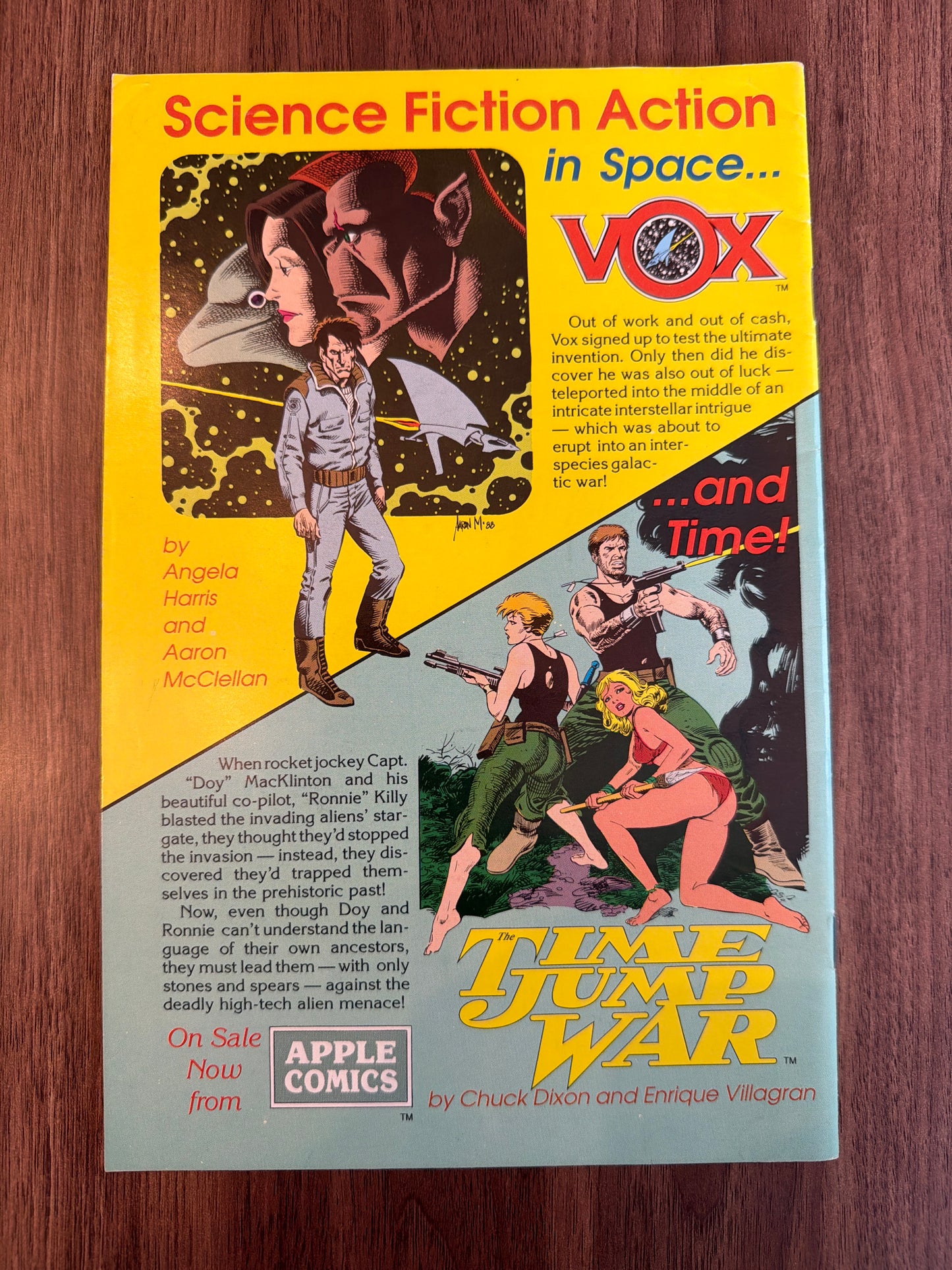 Apple Comics Vox 1-3 Fine Condition *