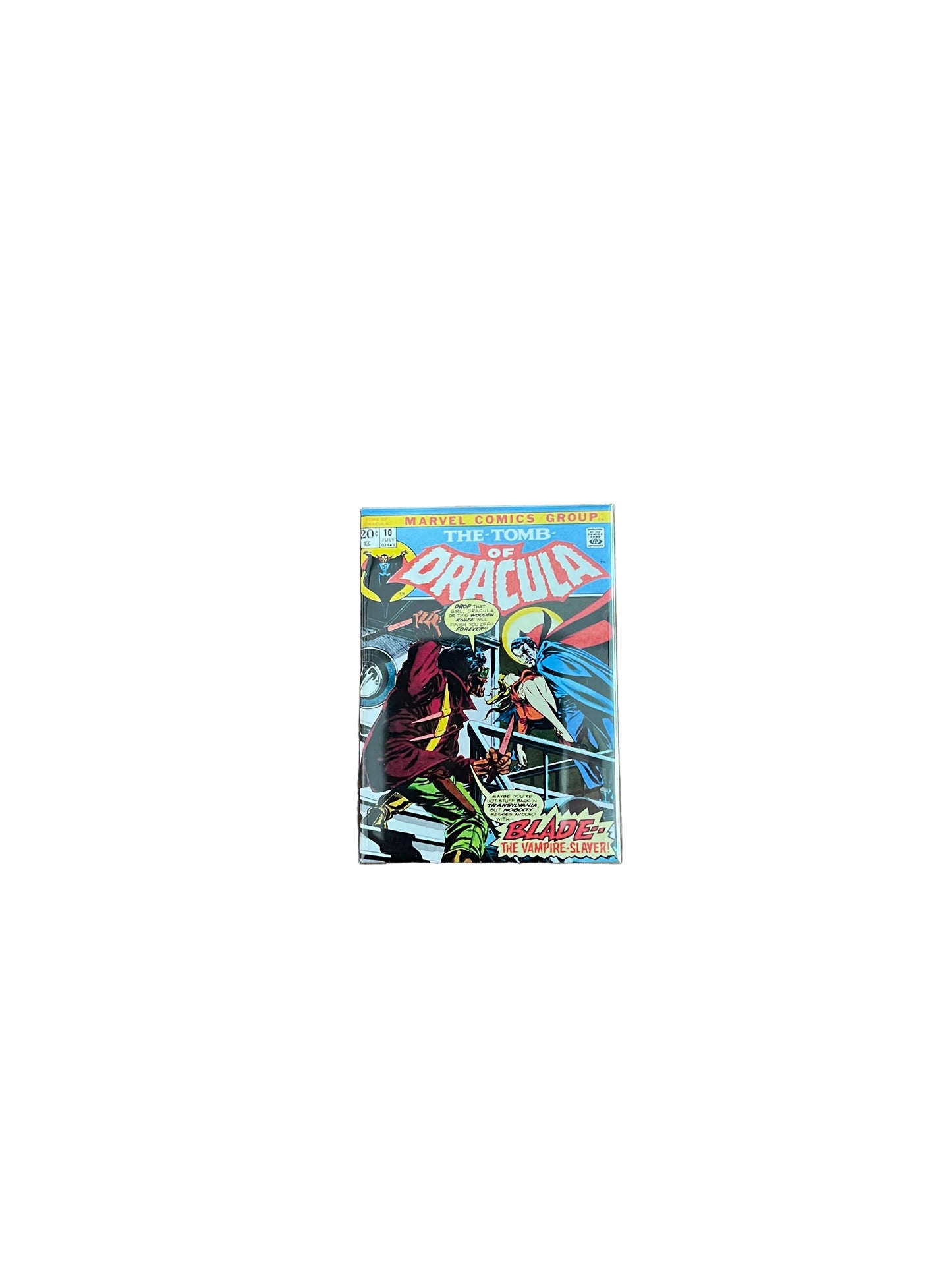 Tomb Of Dracula # 10 Comic Cover Magnet (3.5 x 2.5 inch)