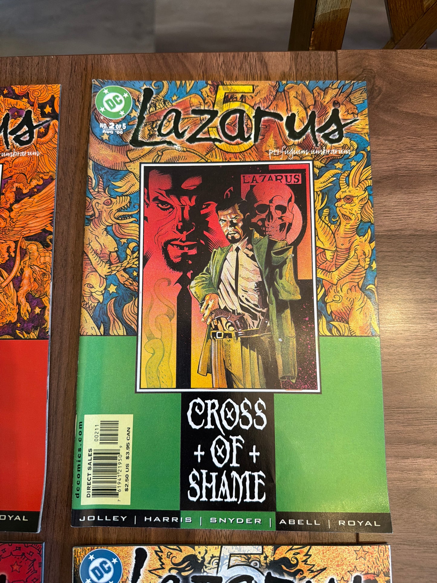Lazarus 5 Mini Series 1-5 Very Fine - Near Mint Condition DC Comics*