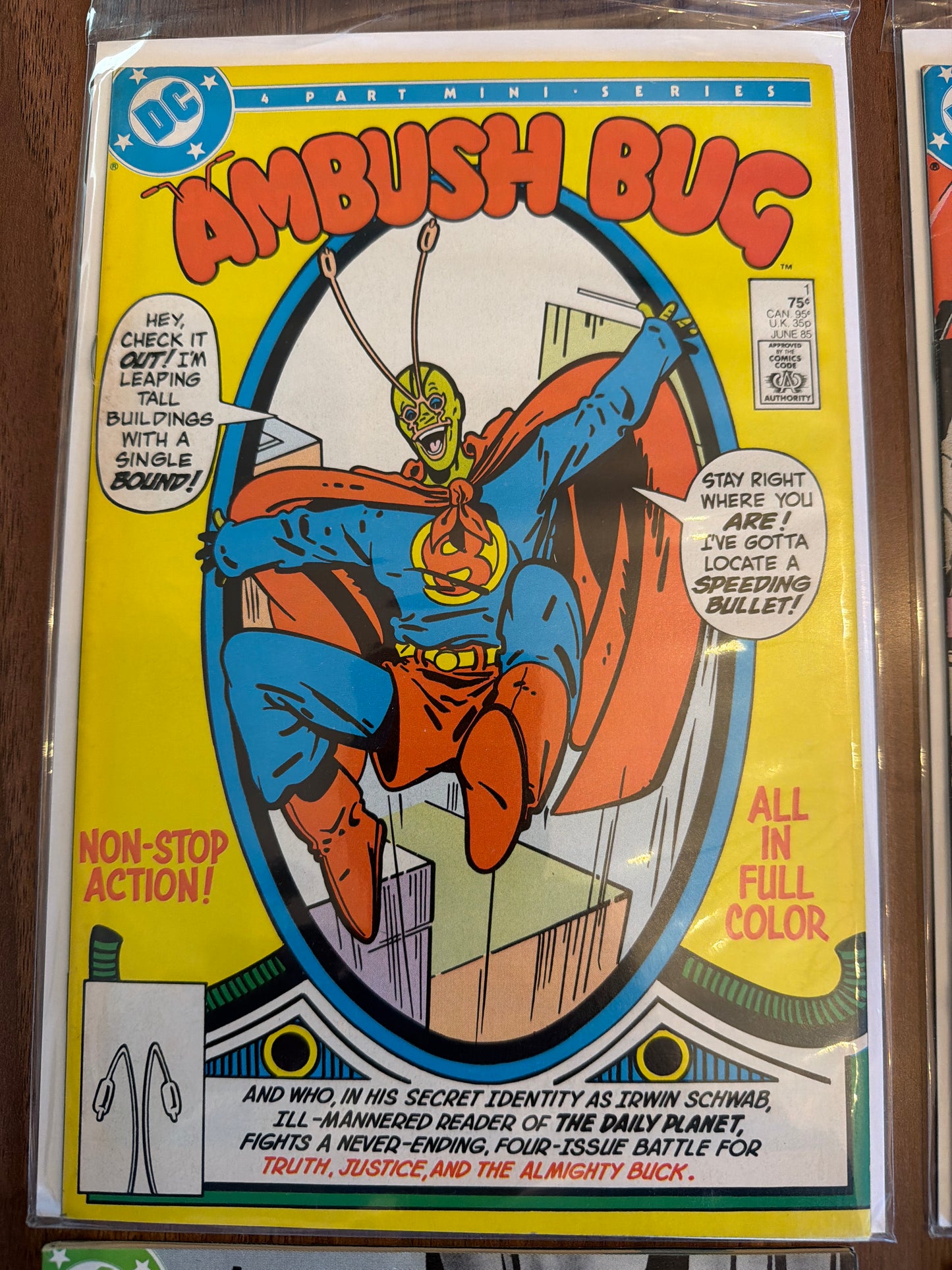 Ambush Bug 1-4 Mini Series Very Fine to Near Mint Condition DC Comics*