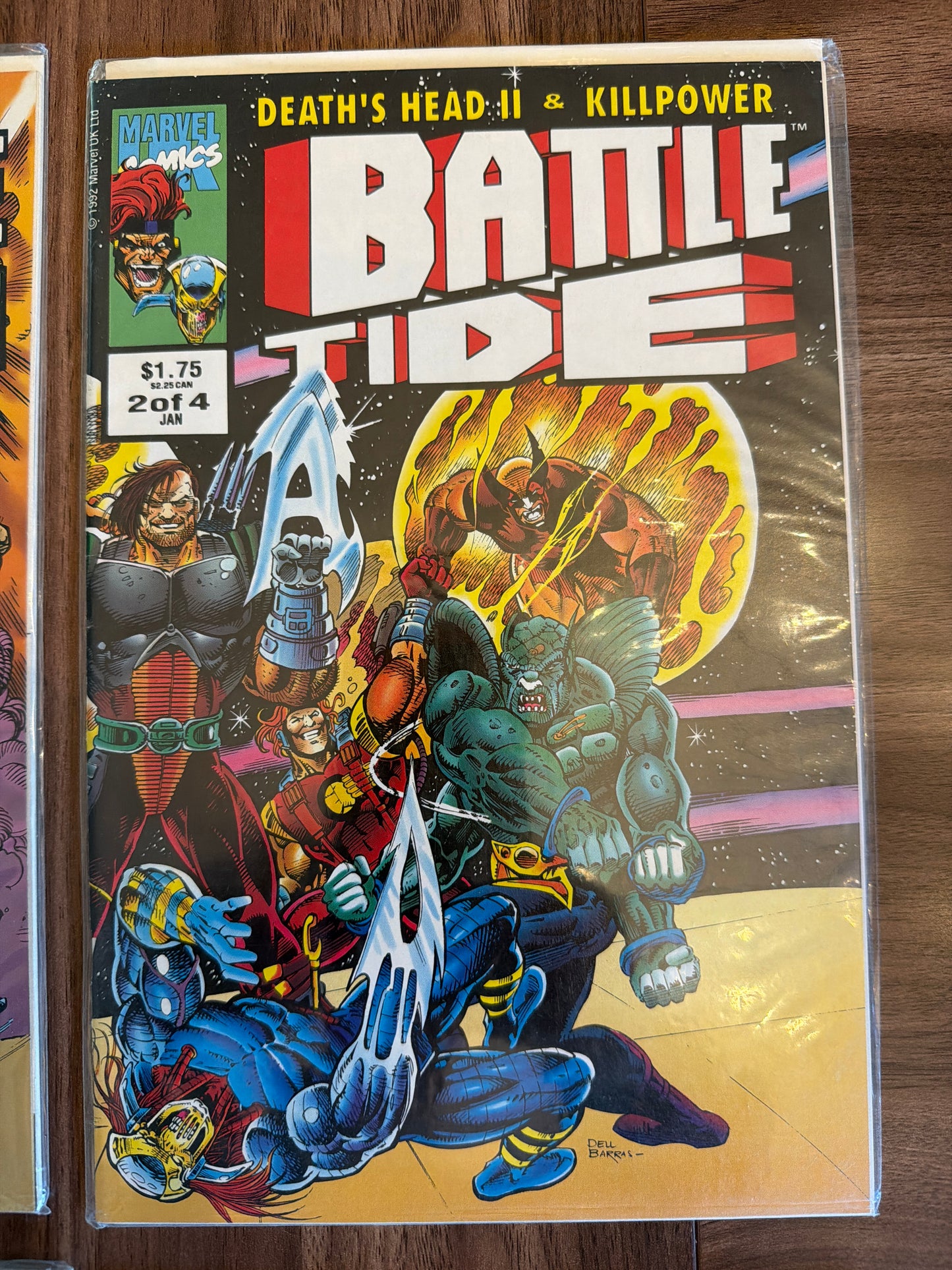 Battle Tide 1-4 Marvel Comics Mini Series Near Mint Condition*