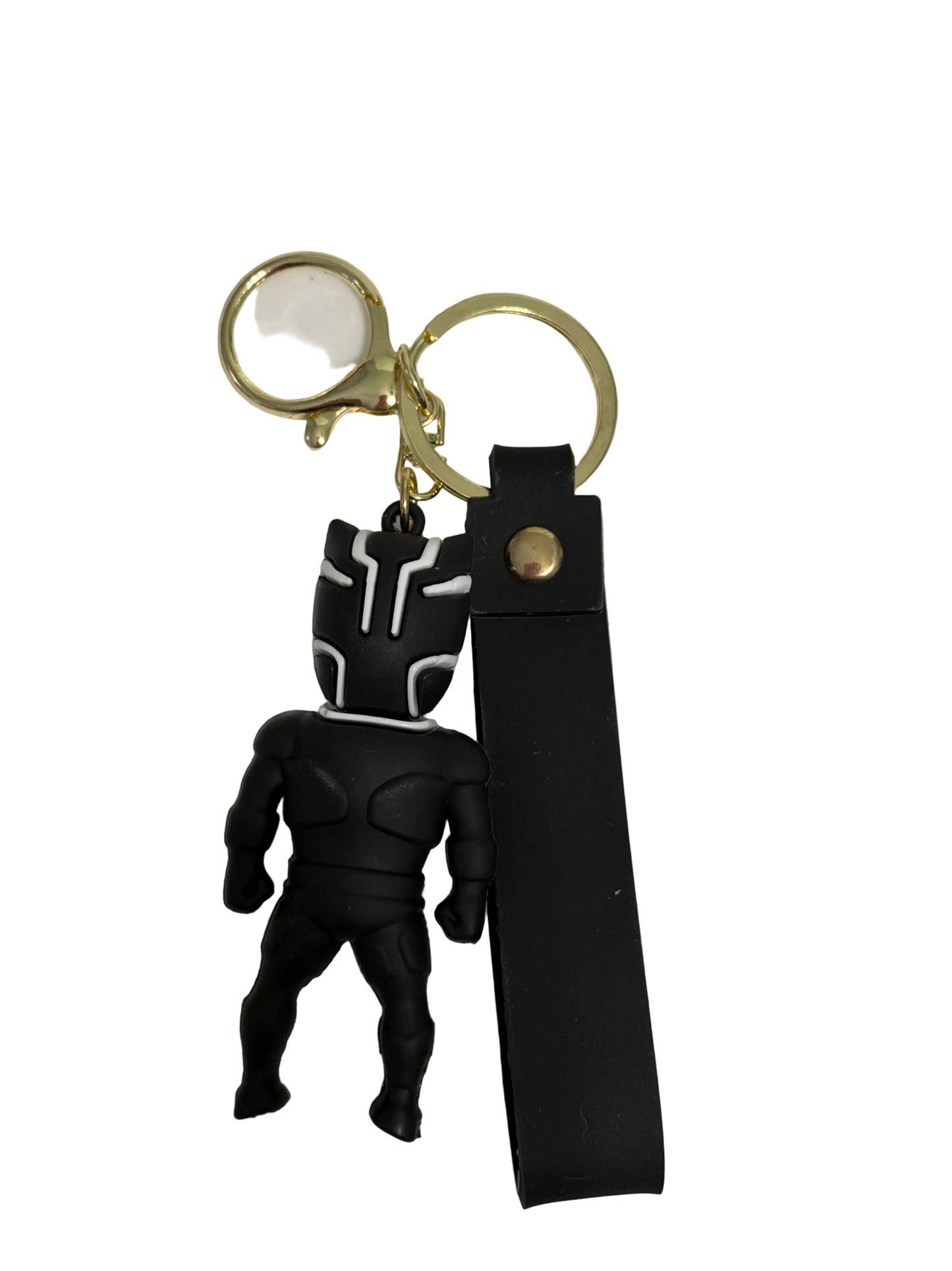 Black panther marvel PVC Keychain