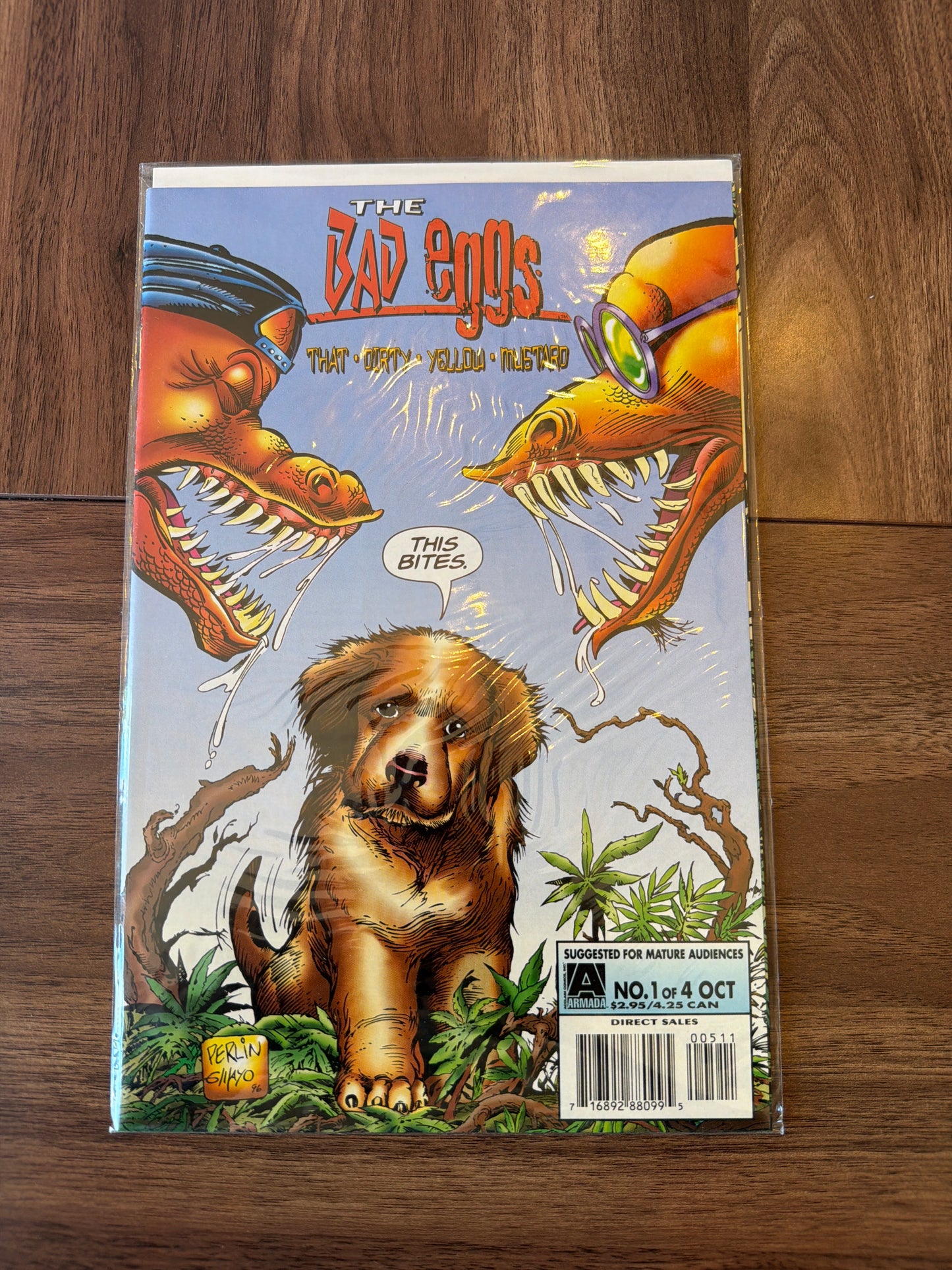 The Bad Eggs: That Dirty Yellow Mustard #1–4 — Complete Mini-Series (Near Mint)*