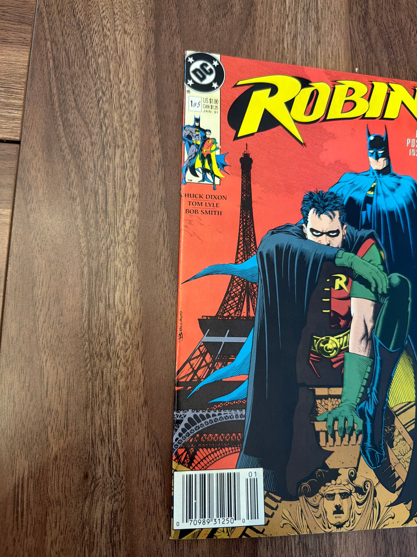 DC Comics Robin #1 (1991) – Signed by Artist Tom Lyle – Near Mint*