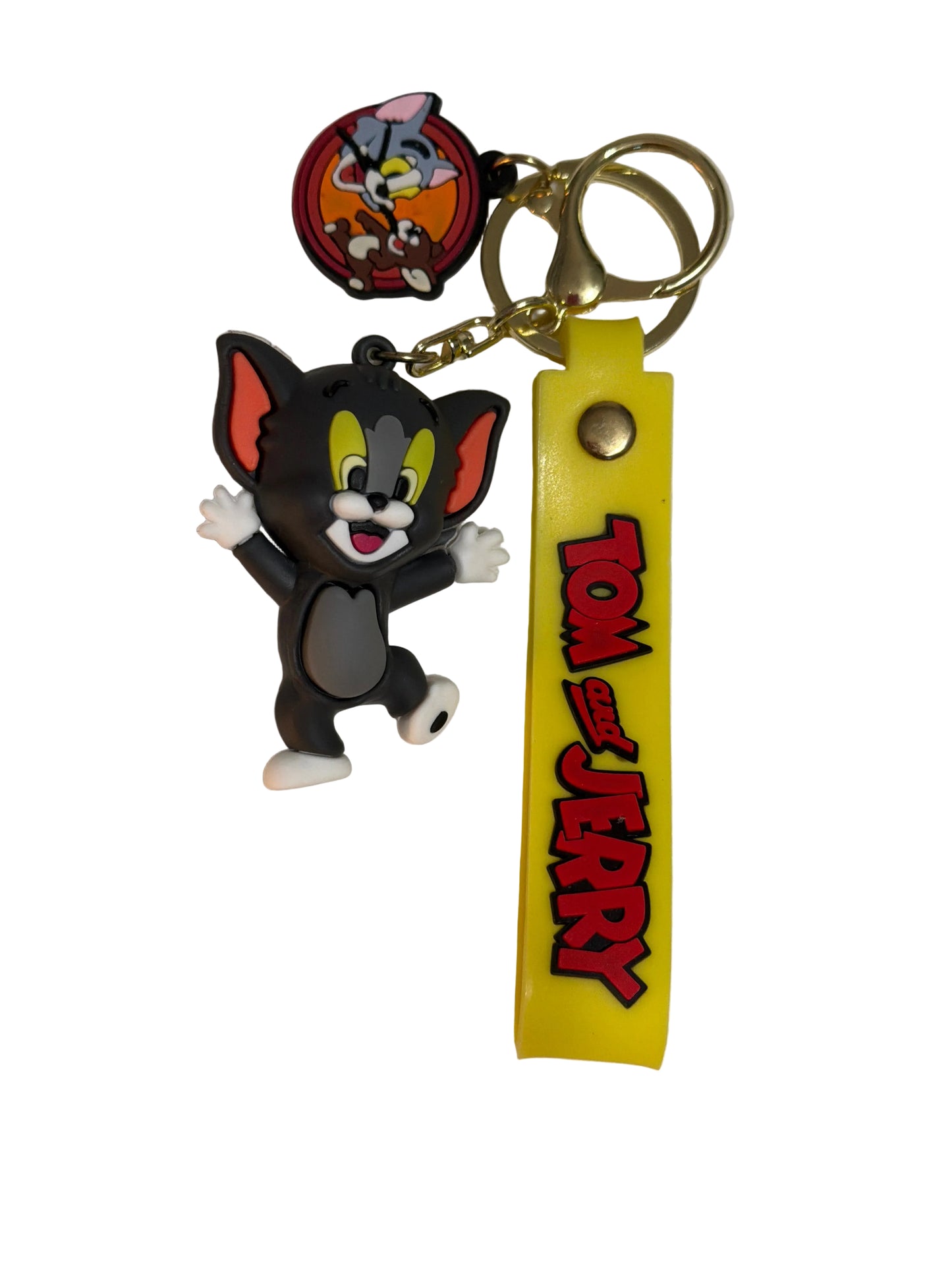 Tom , Tom and Jerry TV Themed PVC Keychain