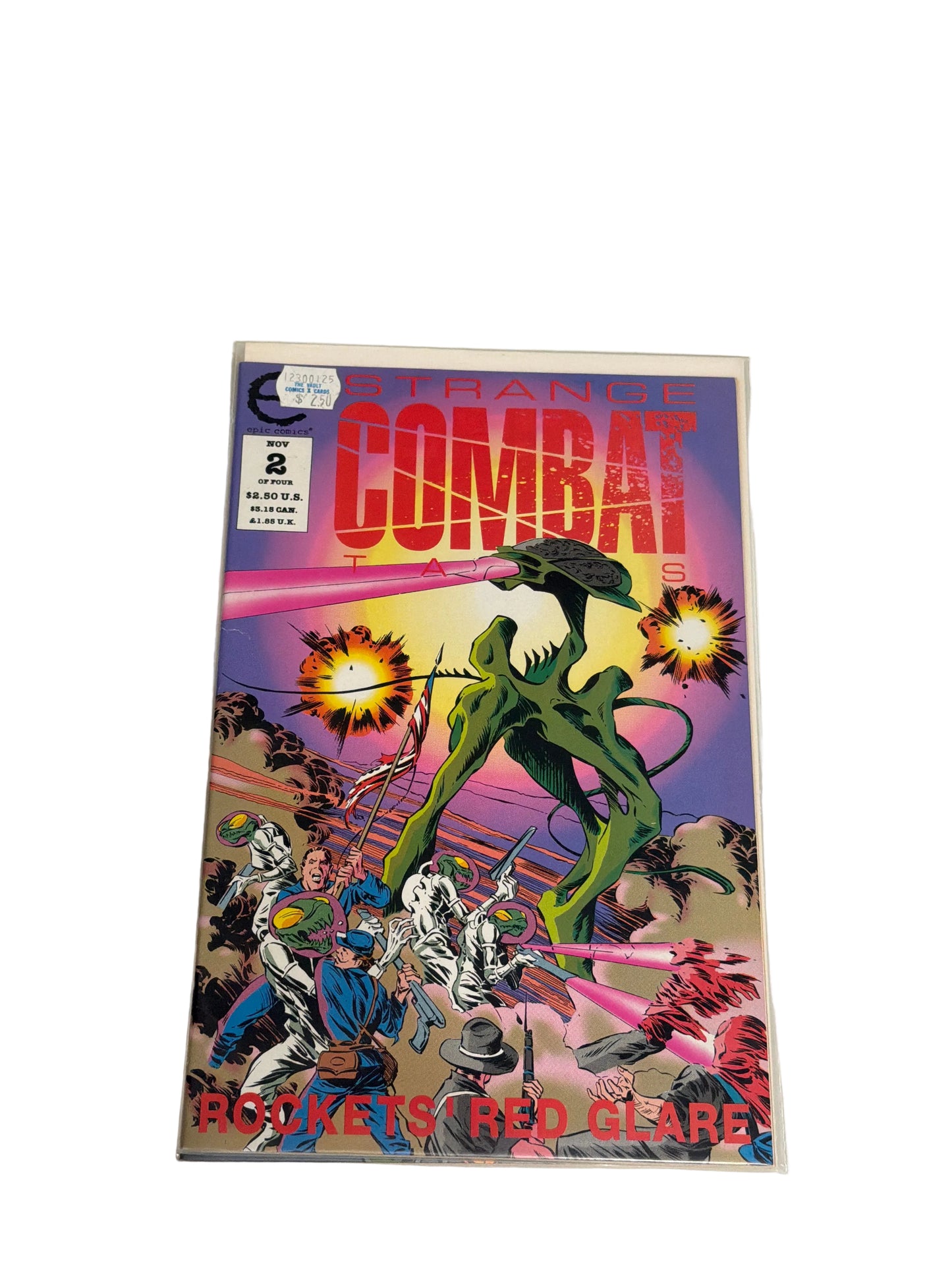 Epic Comics Strange Combat Tales 1-4 Mini Series Near Mint Condition *