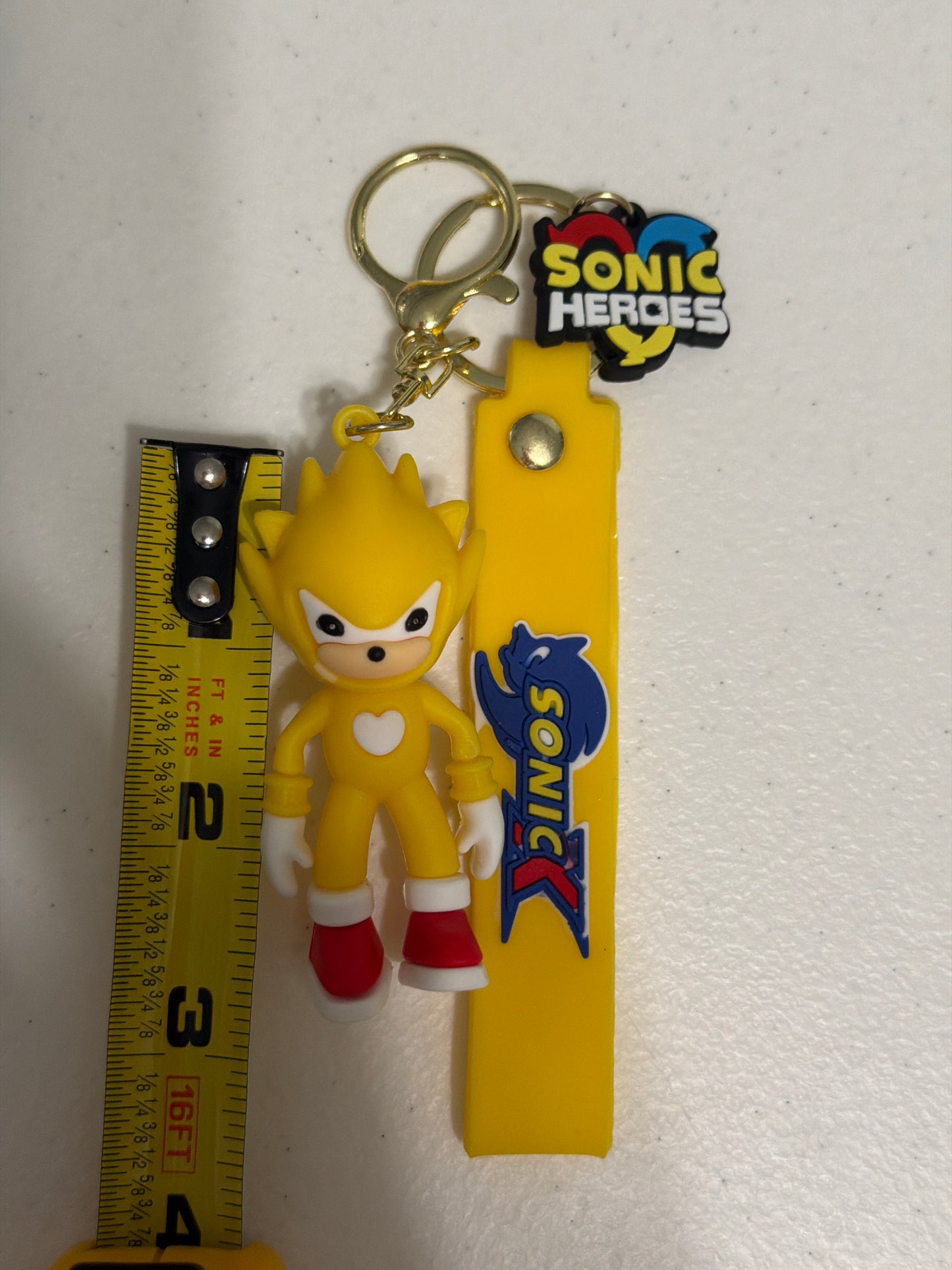 Tails, Sonic The Hedgehog TV Themed PVC Keychain