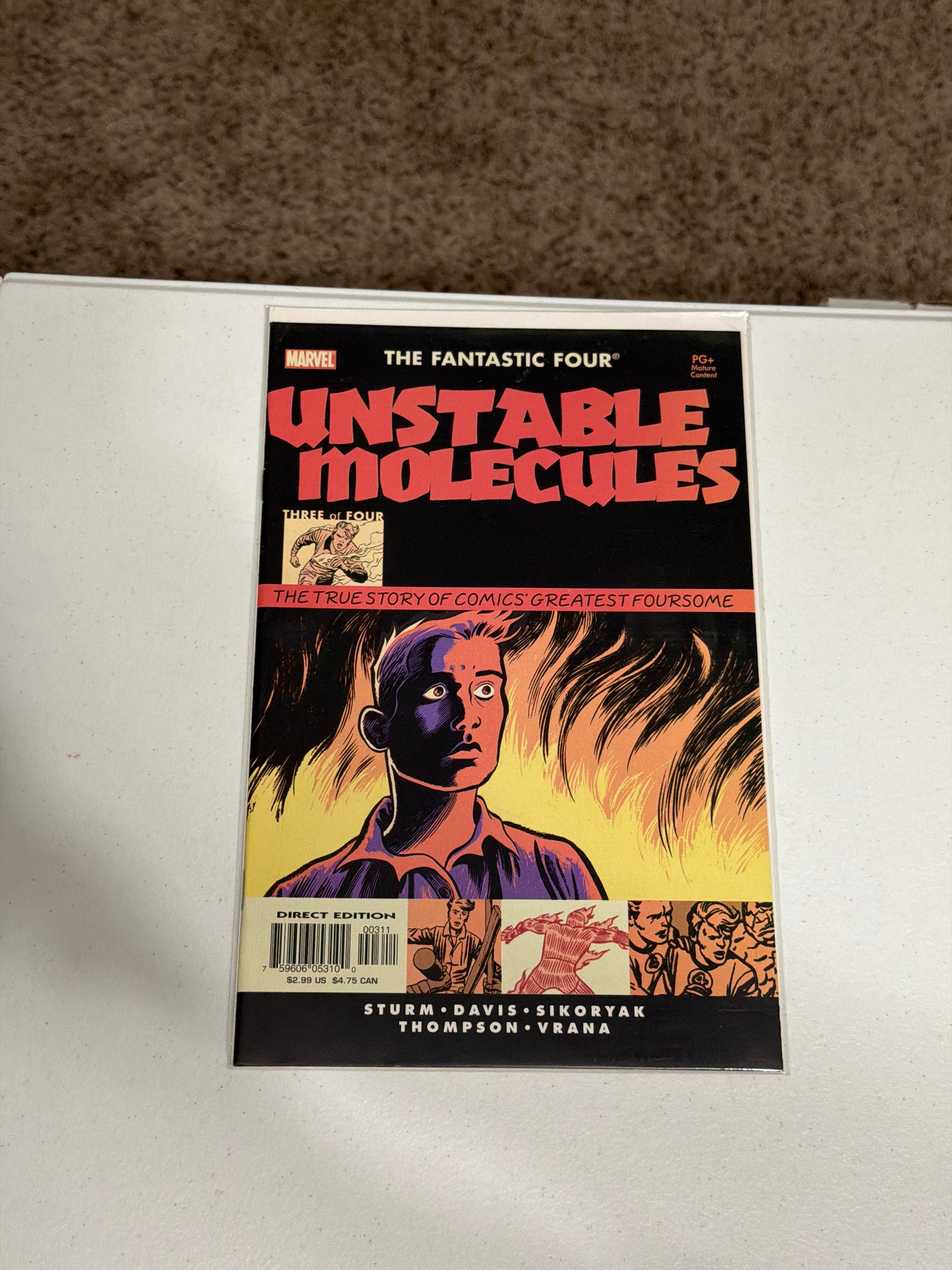 Fantastic Four: Unstable Molecules #1-4 Complete Mini-Series (2003) Marvel Comics | Near Mint Condition *
