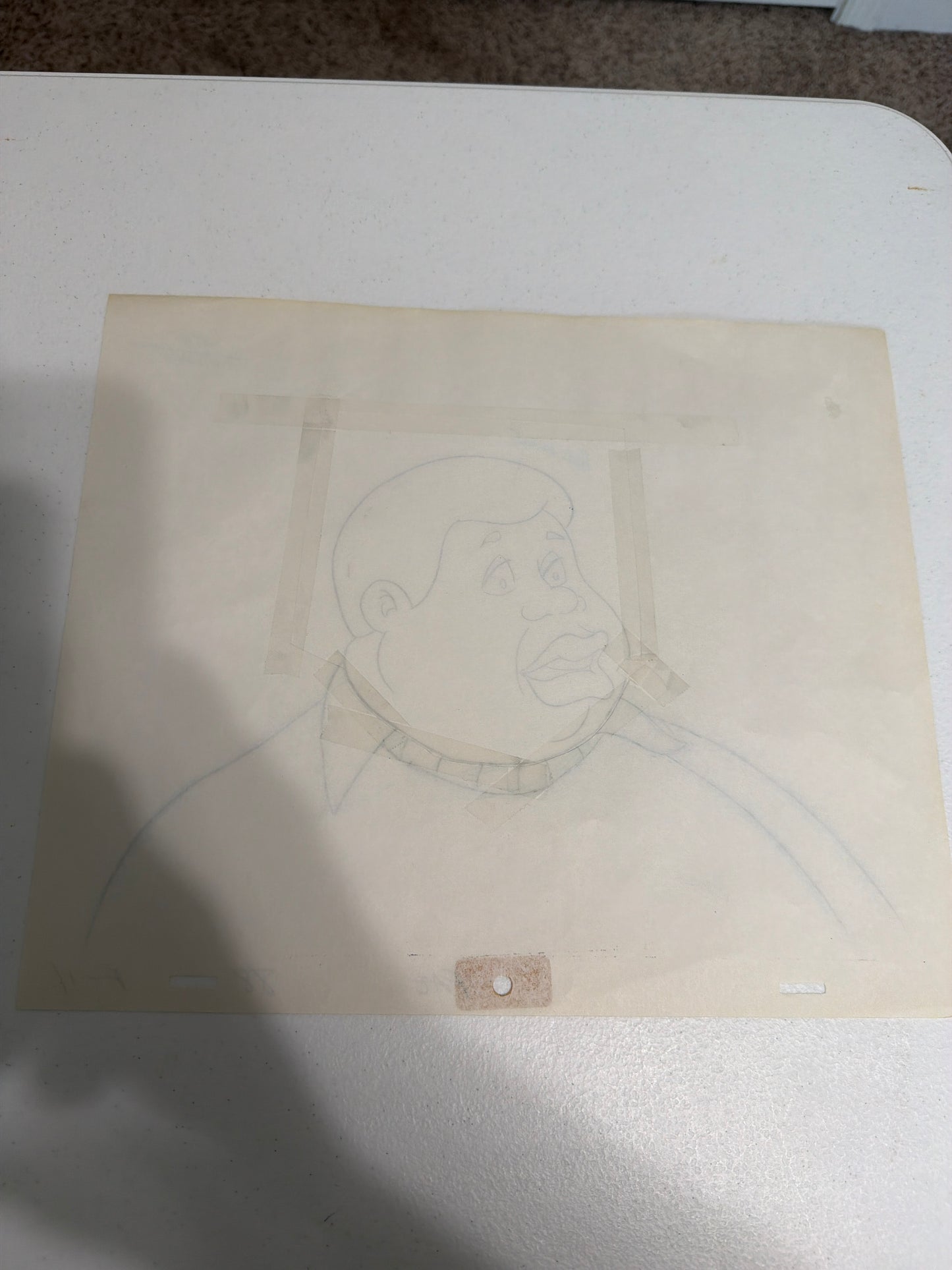 Fat Albert Lot of 6 – Original Production Animation Sketches With COA
