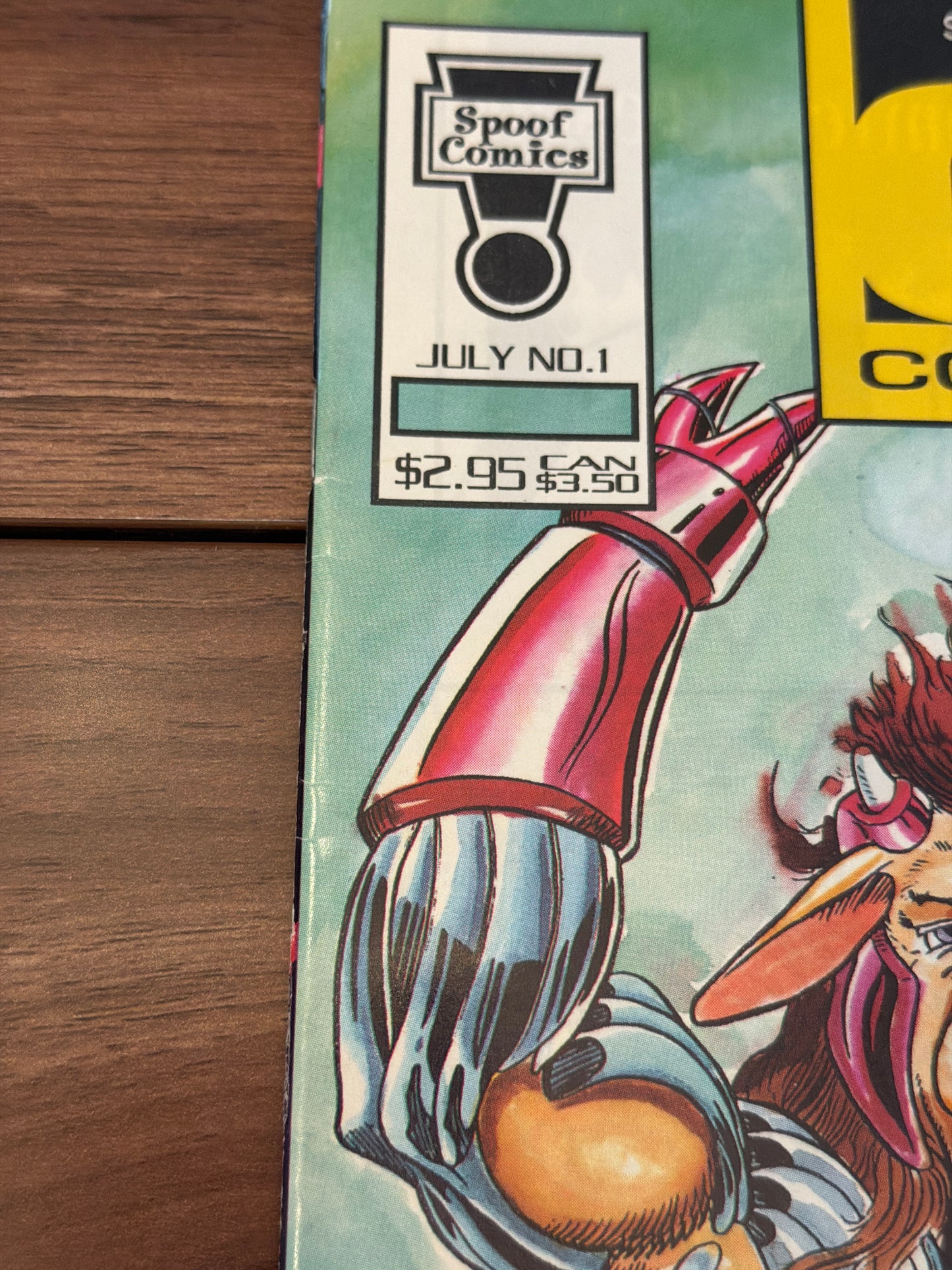 Spoof Comics: Ox-Cow of War #1 (Fine) & Spoon vs. Batbabe #1 (NM) – Lot of 2*