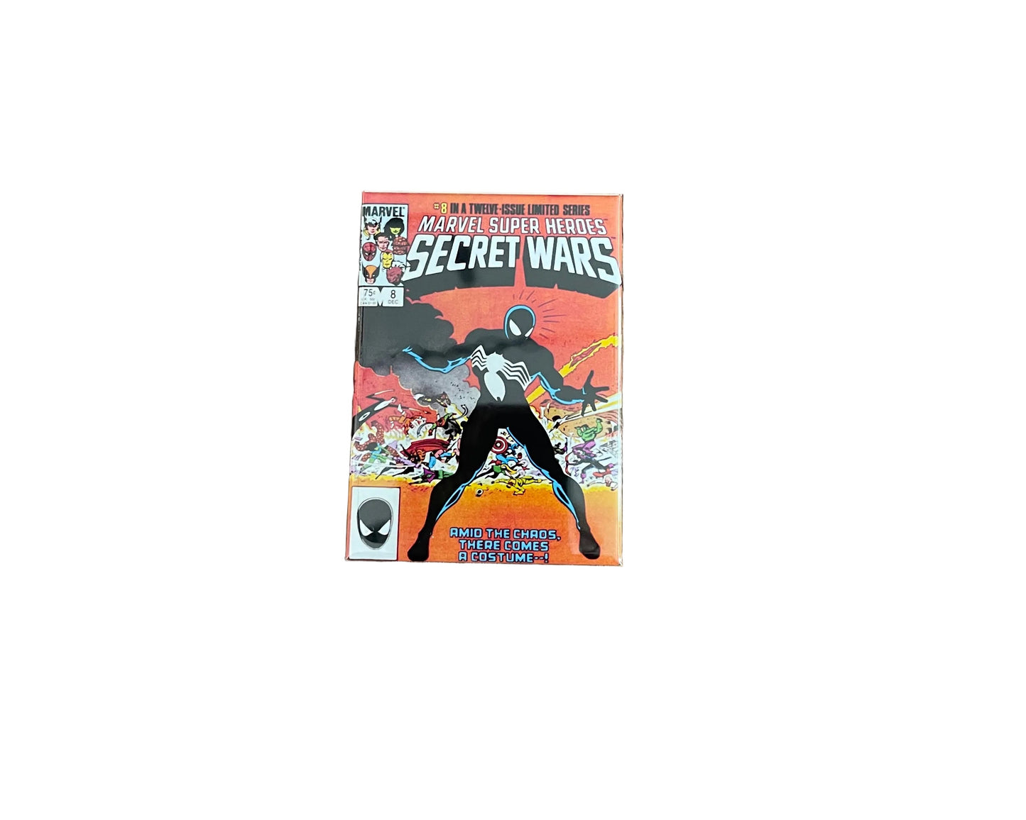 Marvel Secret Wars #8 Comic Cover Magnet 3.5 x 2.5 inches