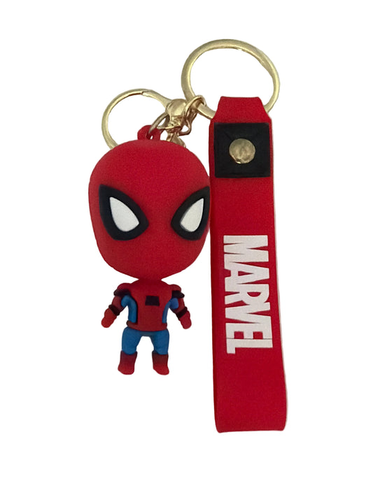 Spider-Man Super SKU 8 Hero PVC Keychain — Collector's Edition