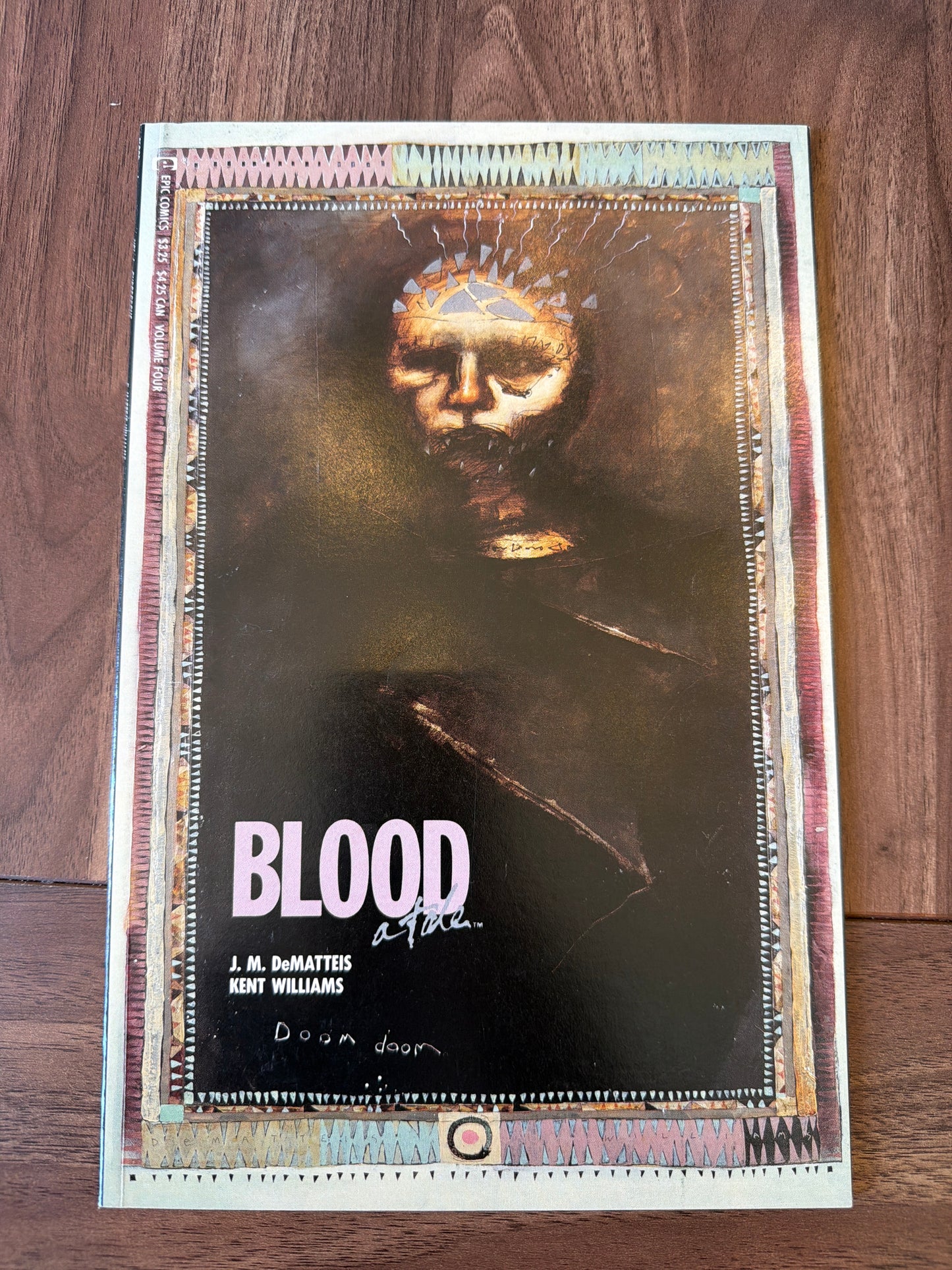 Blood: A Tale Vol. 1–4 Complete Set — Epic Comics (Fine/Reader Condition)*