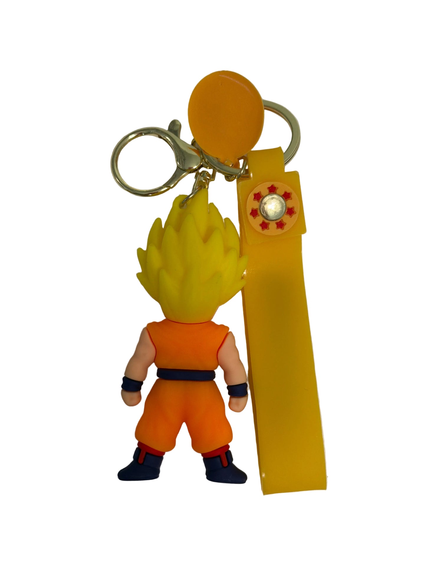 Super Saiyan Goku Dragon Ball Z PVC Keychain – Premium Collectible Bag Tag