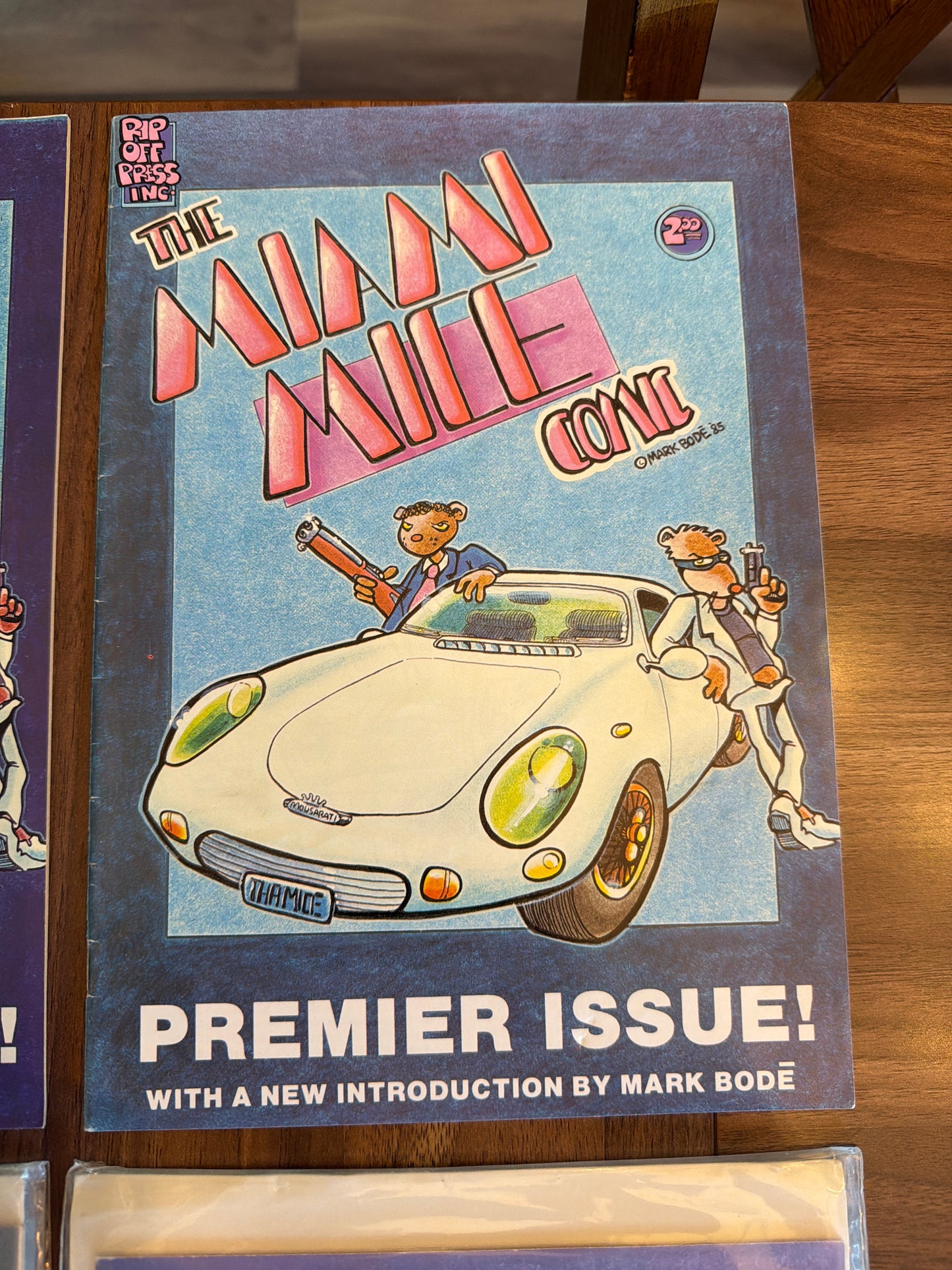Miami Mice #1 (2nd & 3rd Print) #2 #3 #4 Rip Off Press VG/FN Condition Lot of 5