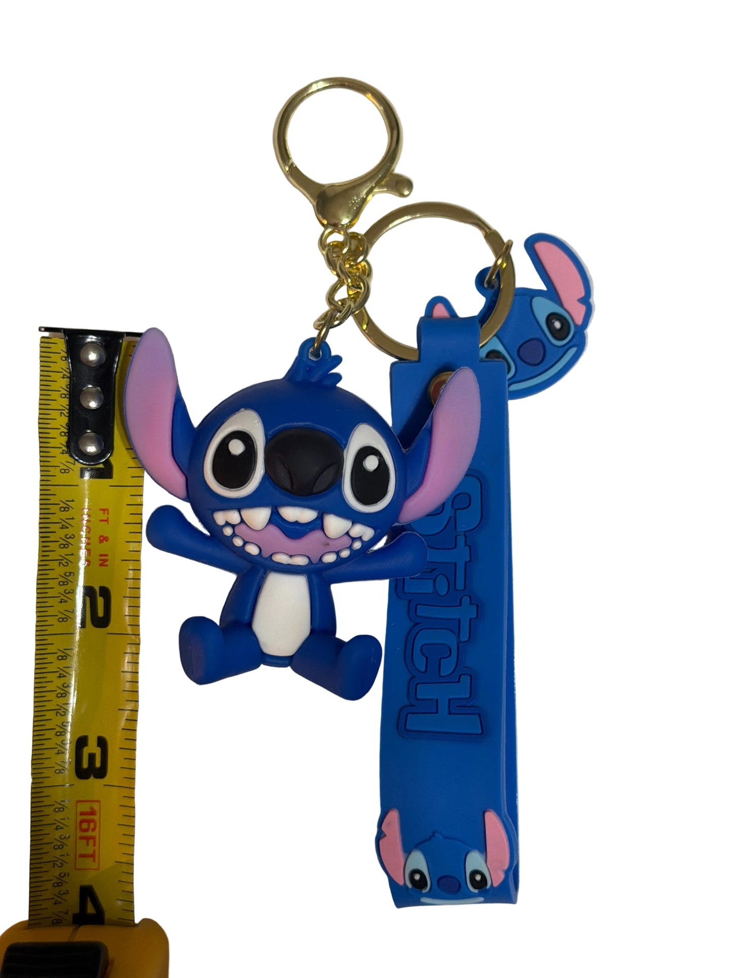 Stitch , Lilo and Stich TV Themed PVC Keychain