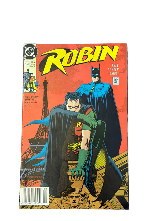 DC Comics Robin #1 (1991) – Signed by Artist Tom Lyle – Near Mint*