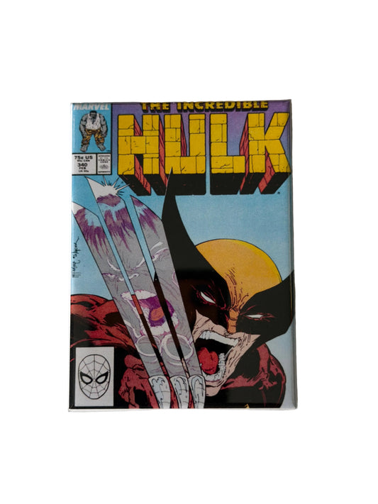Incredible Hulk #340 Comic Cover Magnet (3.5 x 2.5 inch)