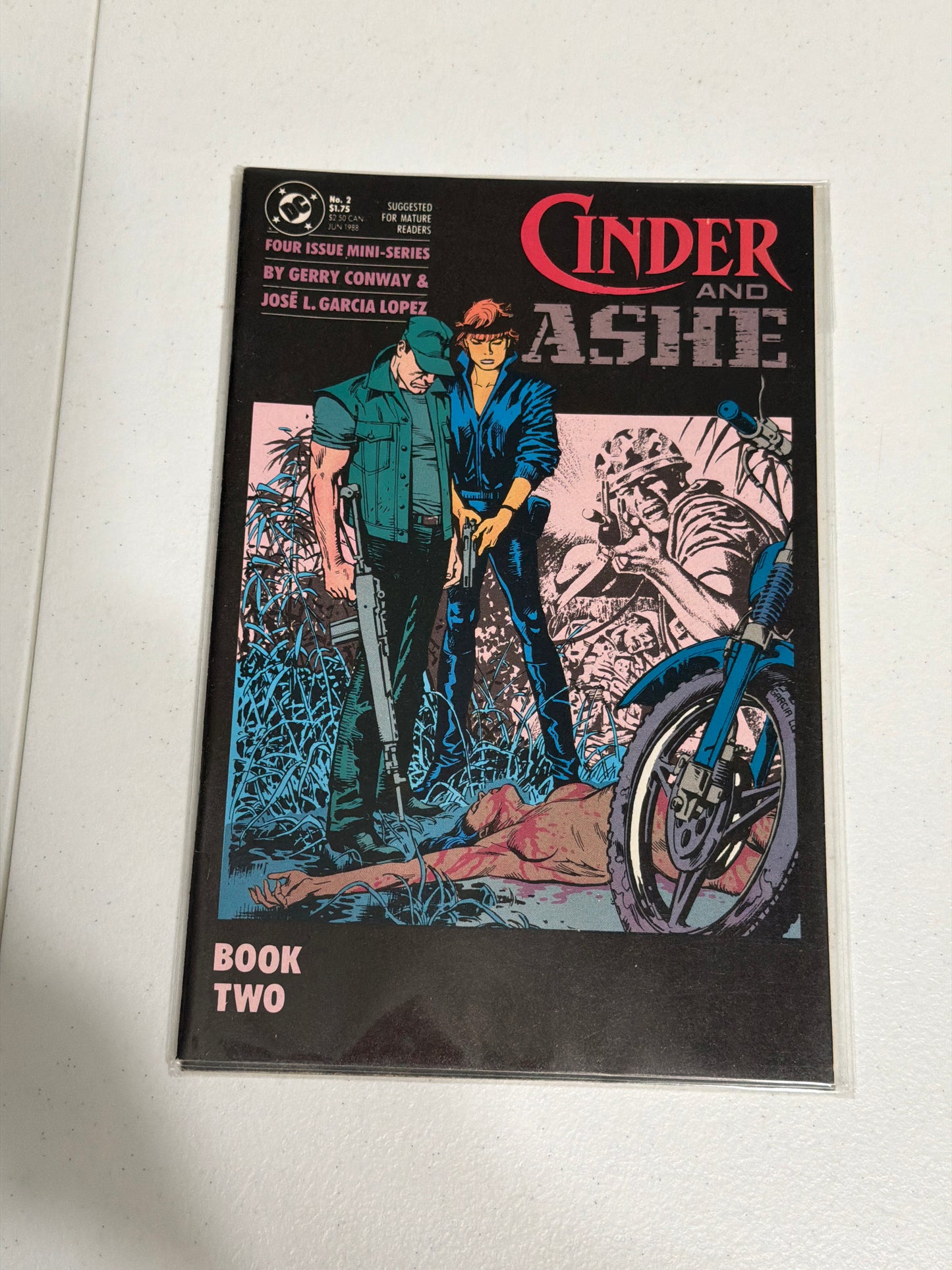 Cinder & Ash #1-4 Complete Mini-Series (1984) DC Comics | Near Mint Condition *