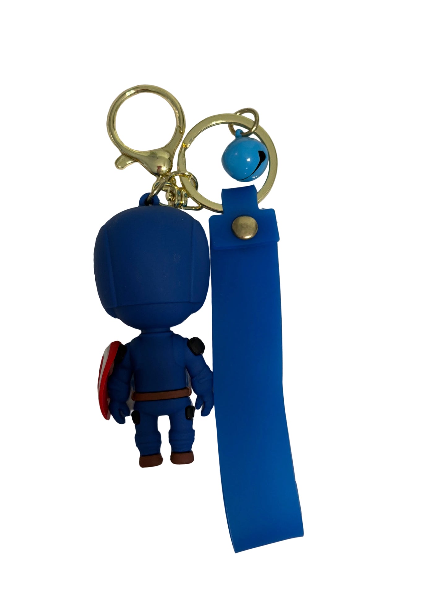 Captain America SKU 2 Marvel PVC Keychain – Collectible Bag Tag