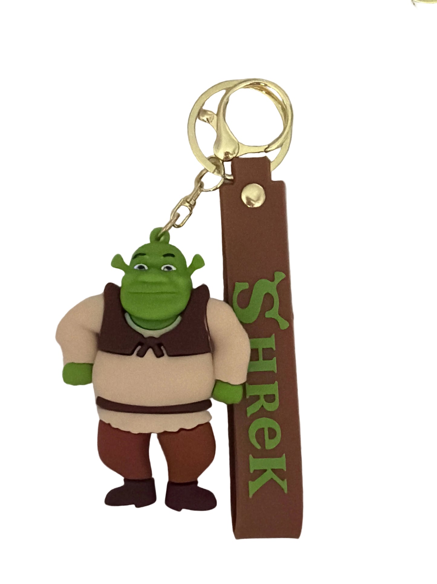 Shrek TV Themed PVC Keychain