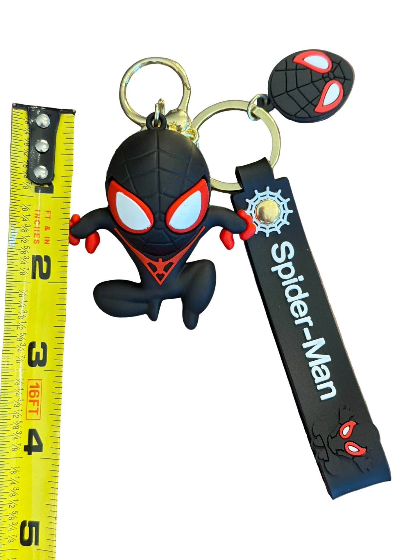 Miles Morales Spider-Man SKU 7 Superhero PVC Keychain