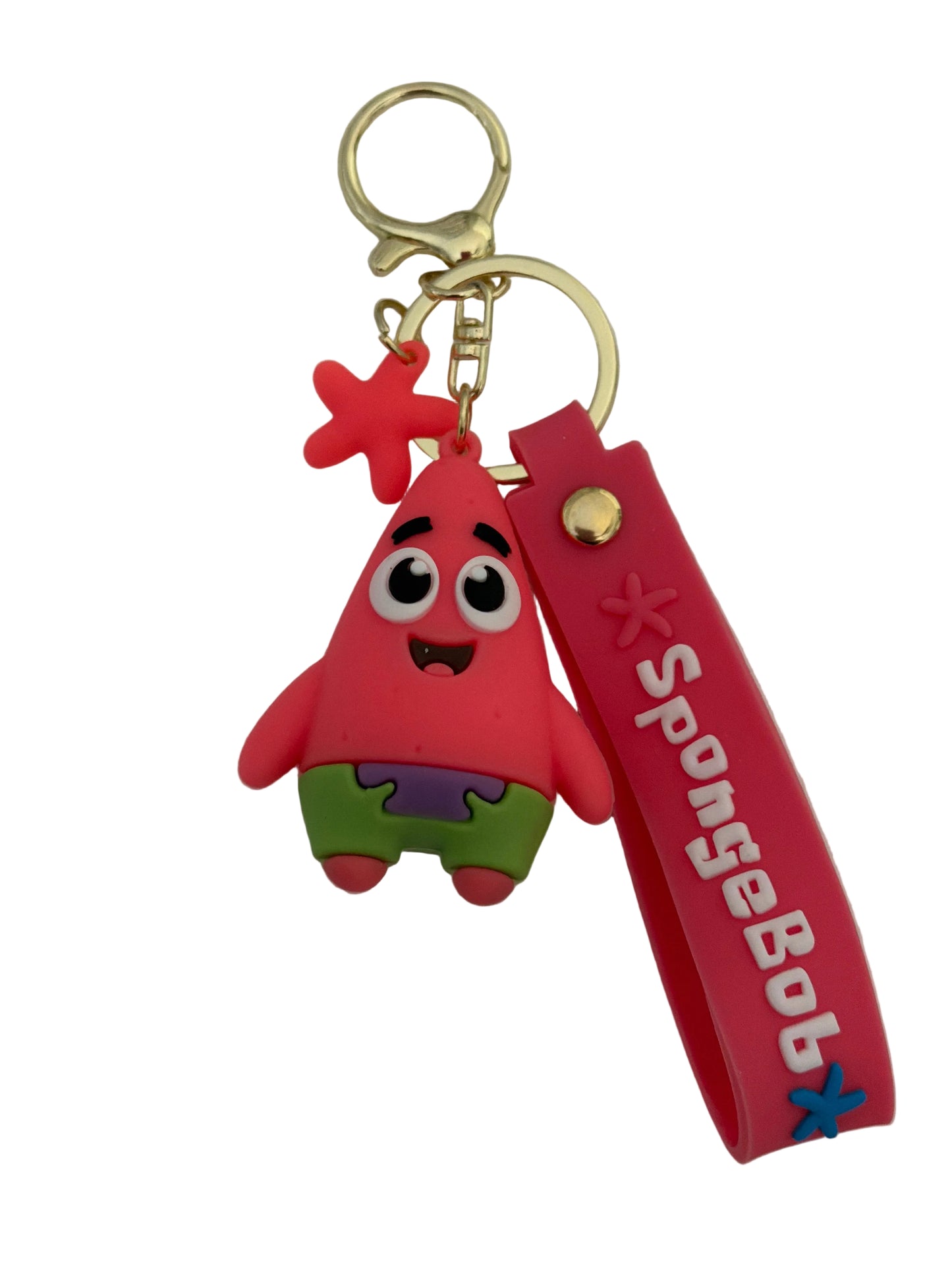 Patrick Star SpongeBob SquarePants TV Themed PVC Keychain