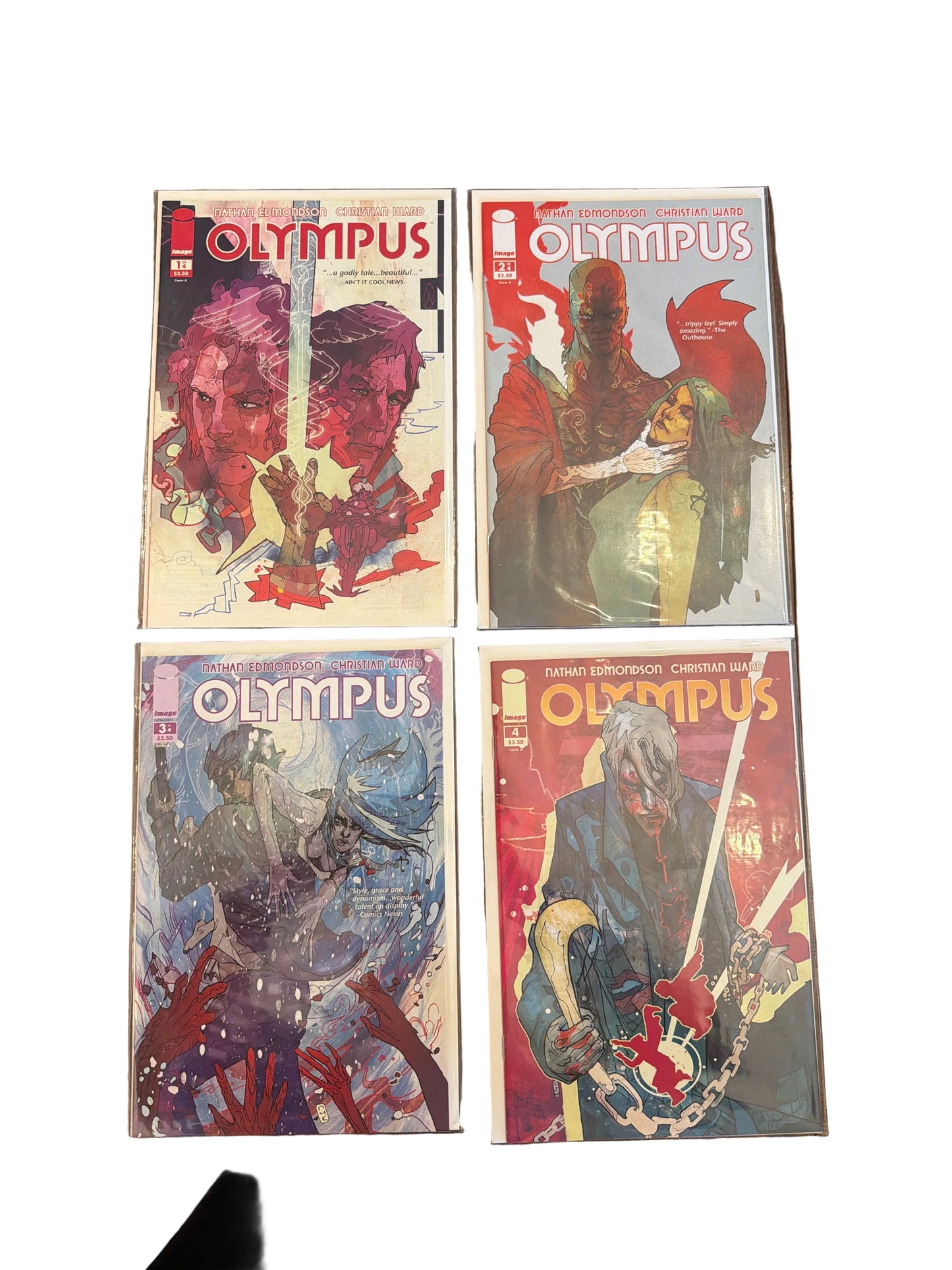 Image Comics Olympus 1-4 Mini Series Near Mint Condition*