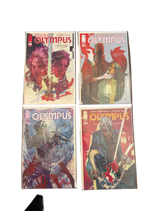 Image Comics Olympus 1-4 Mini Series Near Mint Condition*