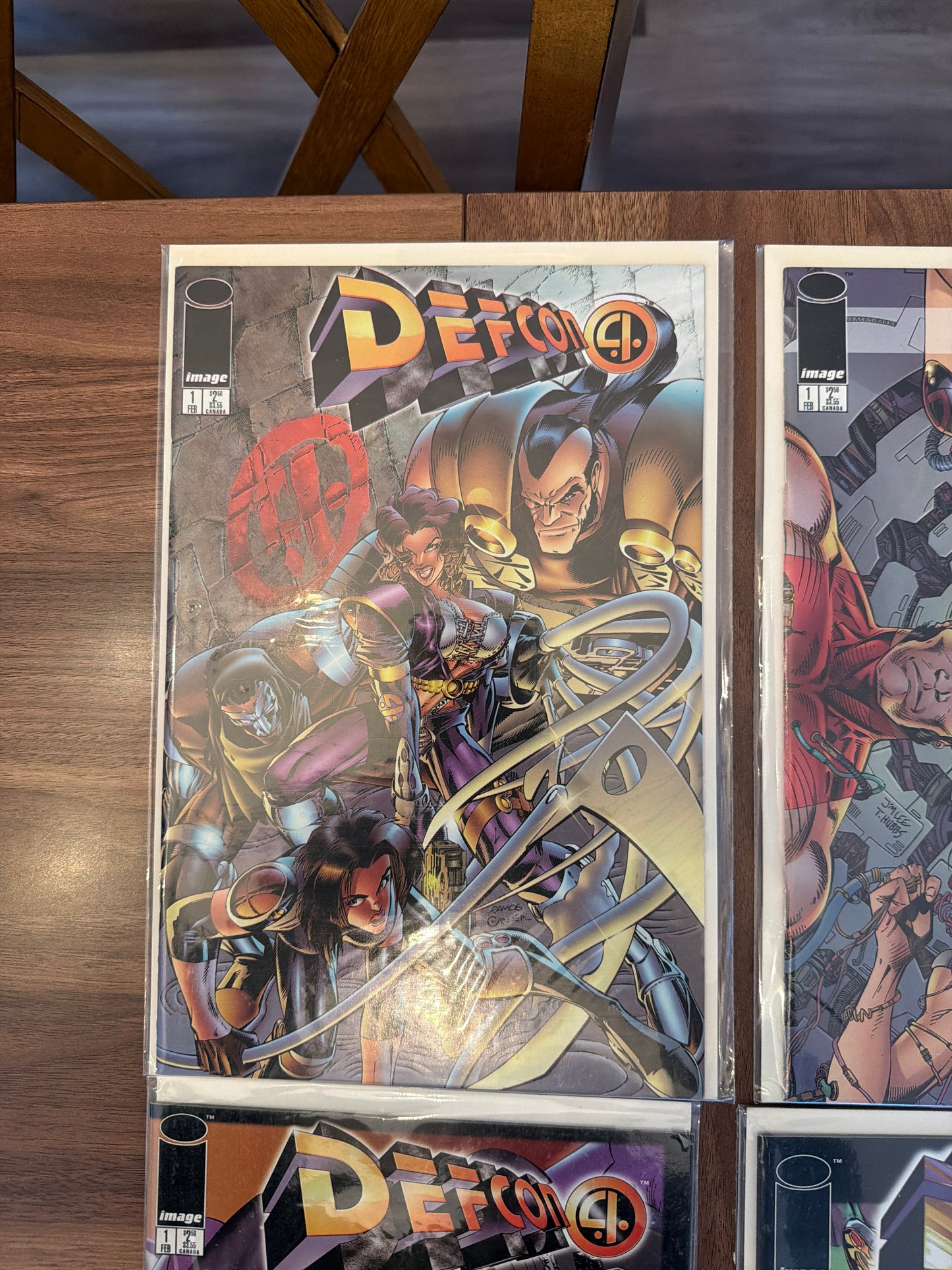 Image Comics Defcon 4 #1–4 – Lot of 6 w/ 3 Variant #1s – VF/NM*
