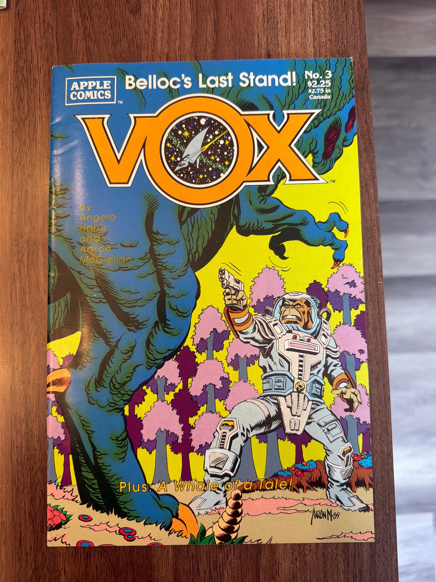Apple Comics Vox 1-3 Fine Condition *