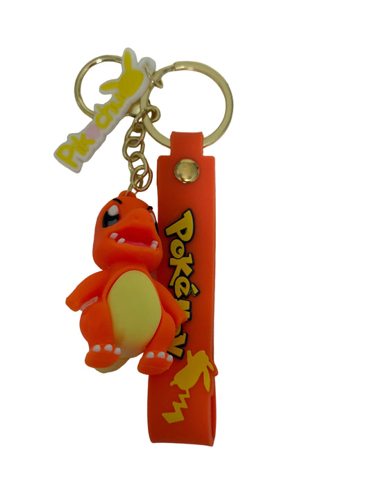 Charmander Pokémon PVC Keychain
