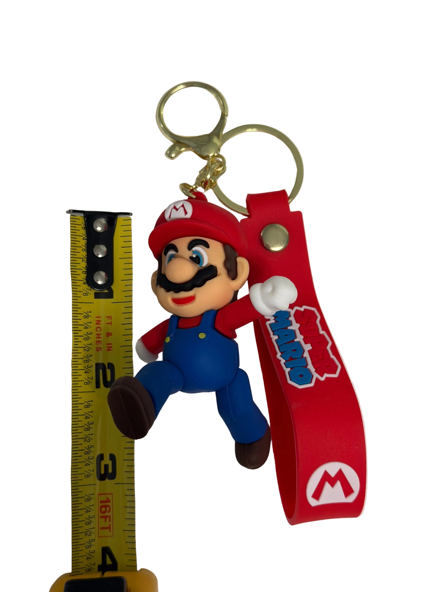 Super Mario Brothers SKU 2￼TV Themed PVC Keychain