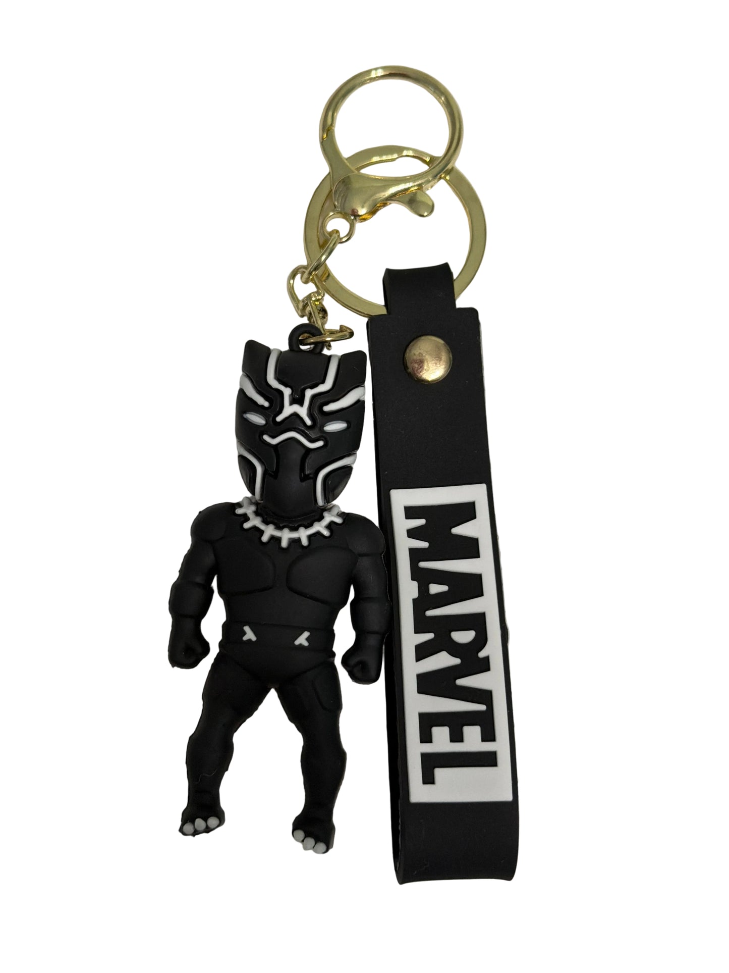 Black panther marvel PVC Keychain