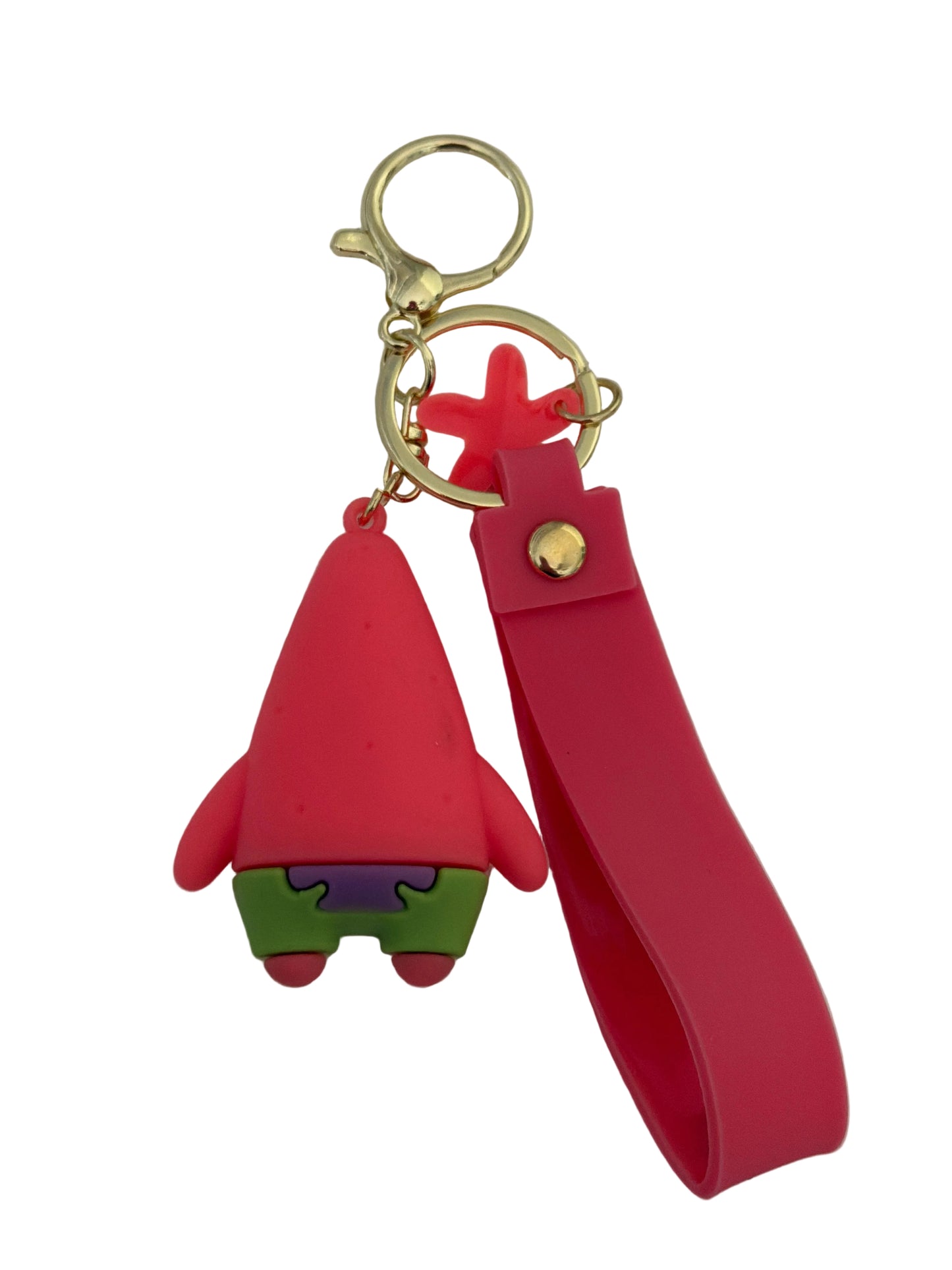 Patrick Star SpongeBob SquarePants TV Themed PVC Keychain