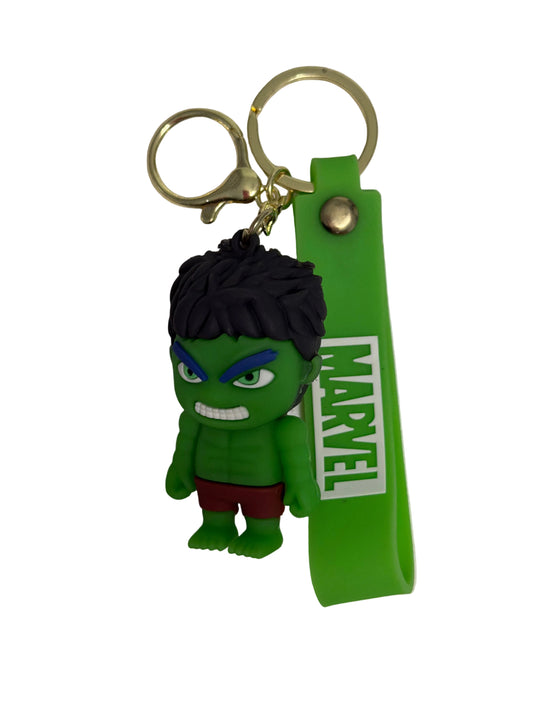 Hulk SKU 2 Marvel PVC Keychain – Bag Tag