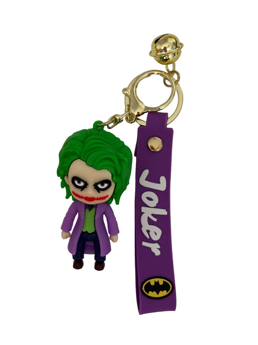 Joker Super Hero PVC Keychain