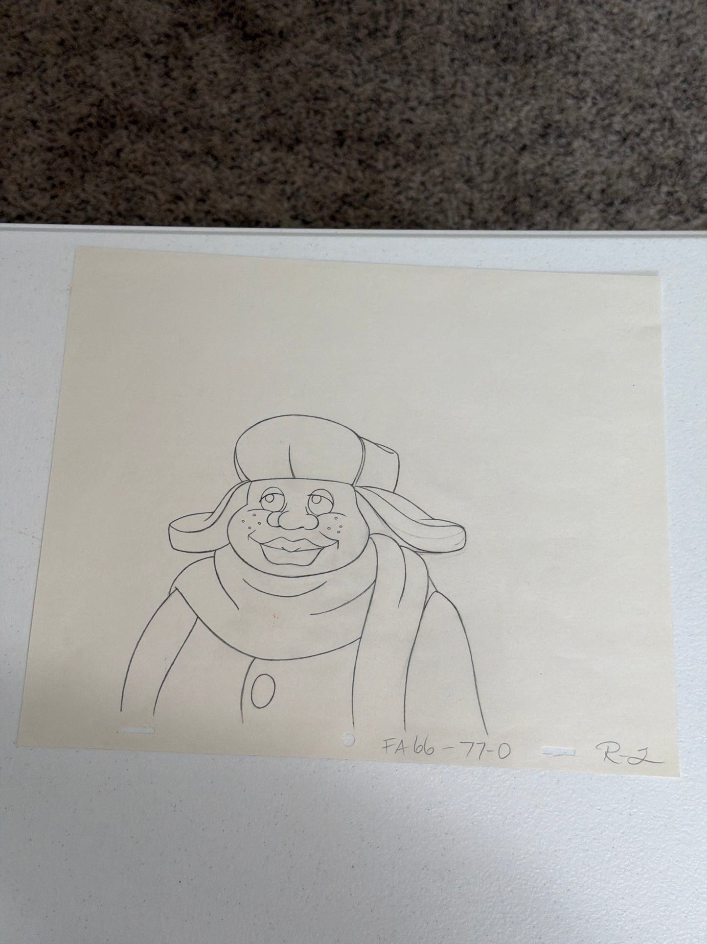 Fat Albert Lot of 3 – Original Production Animation Sketches