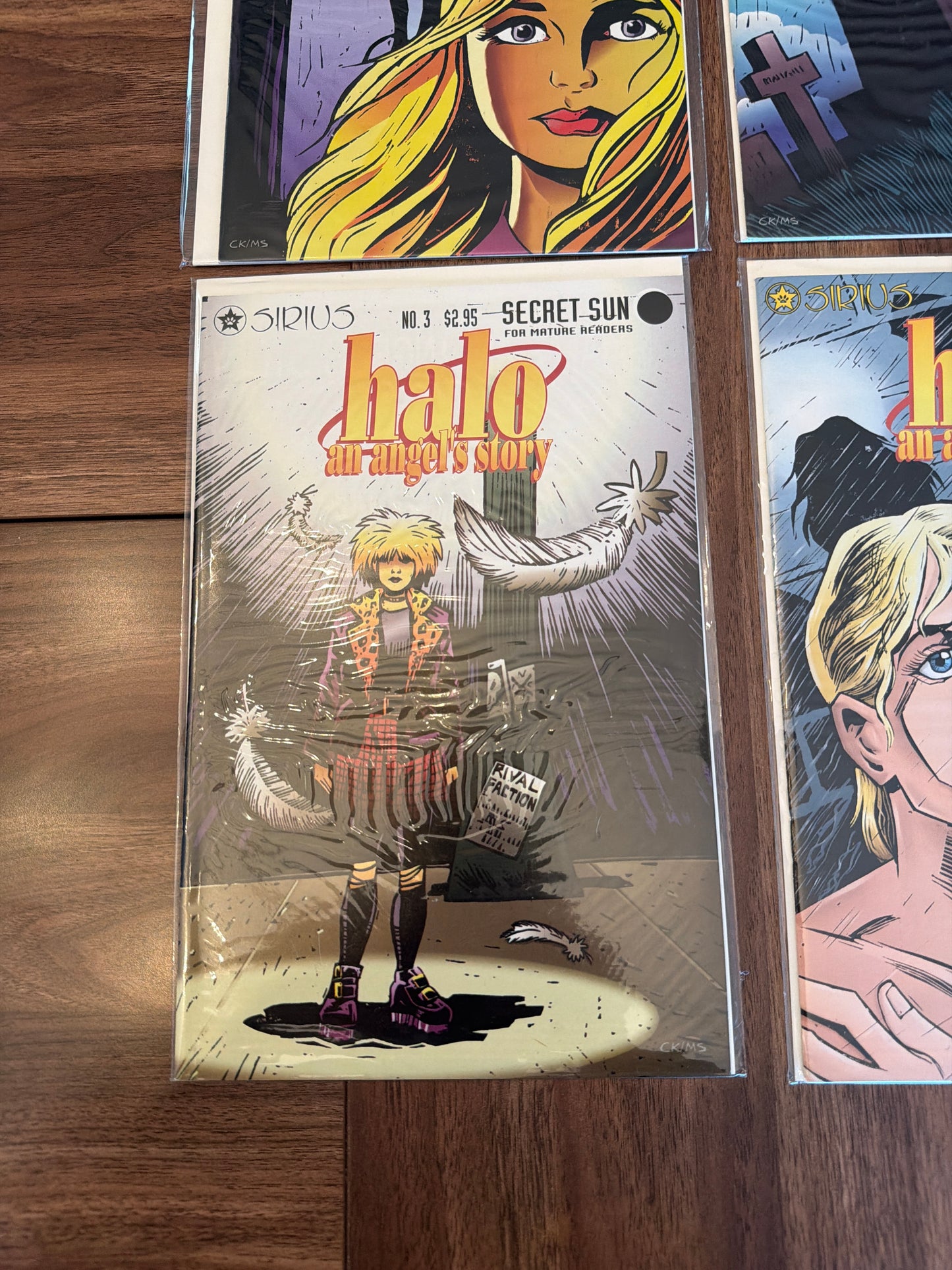 Sirius Comics Halo: An Angel's Story #1–4 Complete Mini Series – Near Mint*